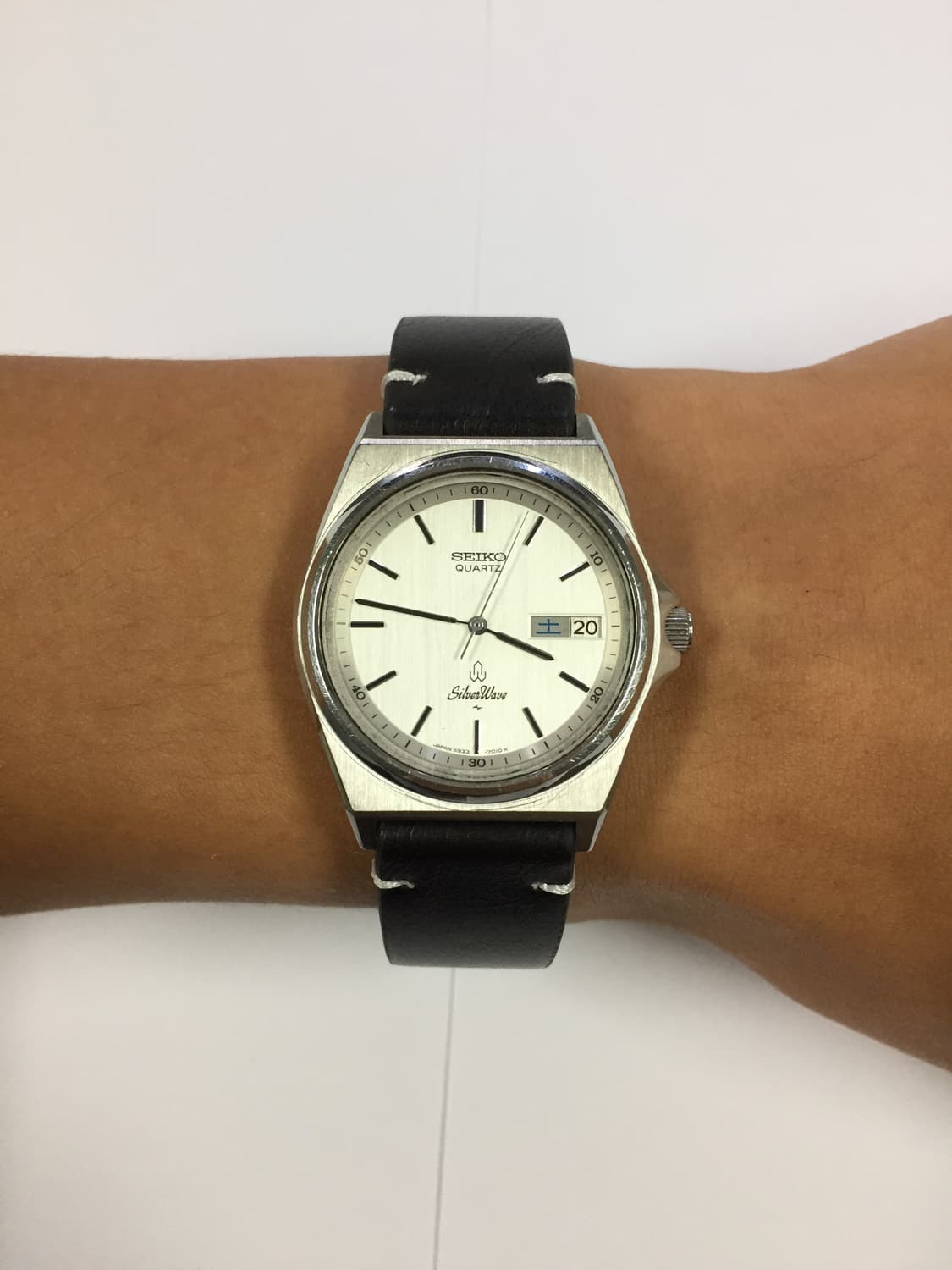 80s seiko silver wave sports day-date 상품이미지3