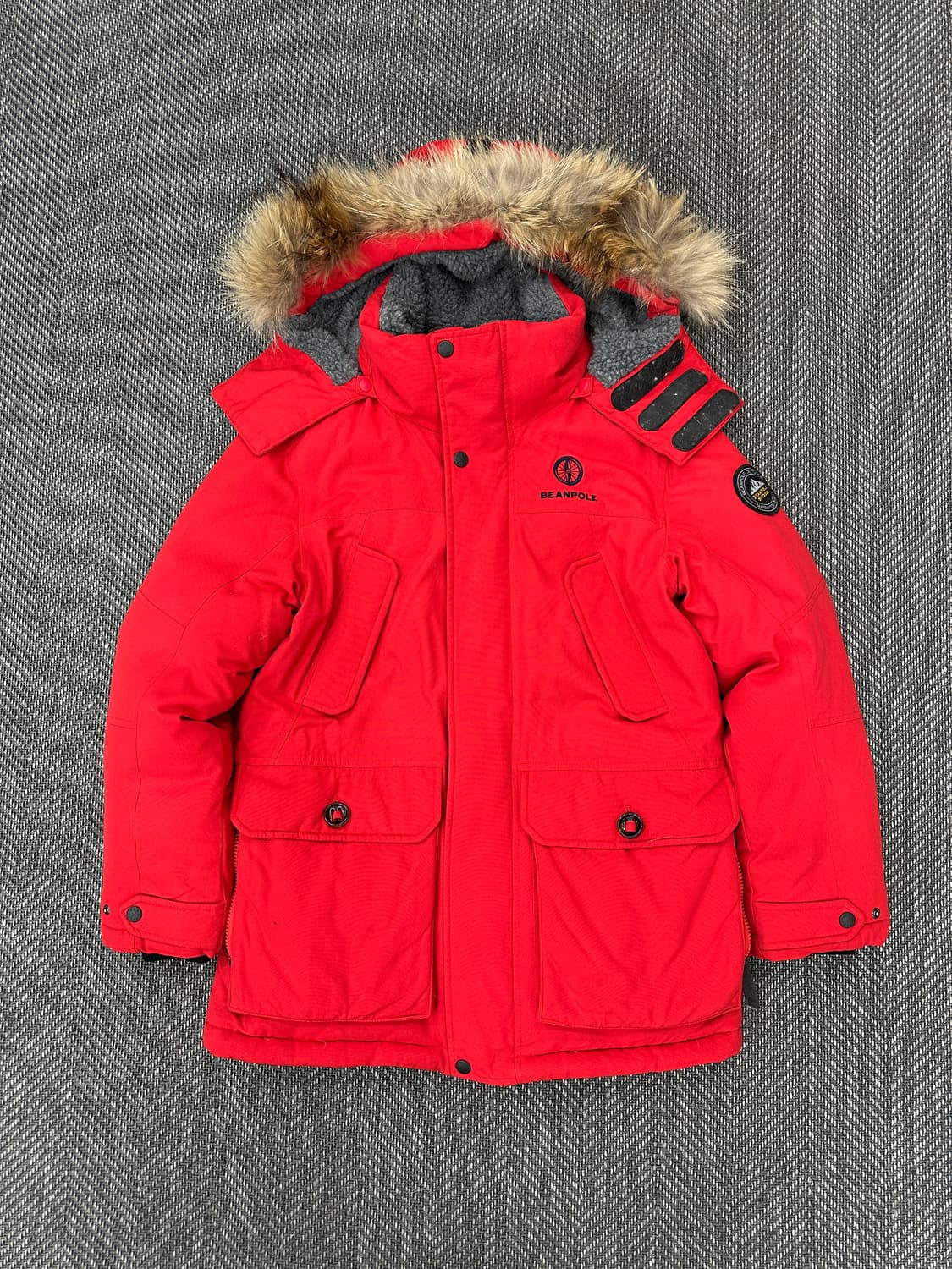 빈폴 패딩 레드 상품이미지1