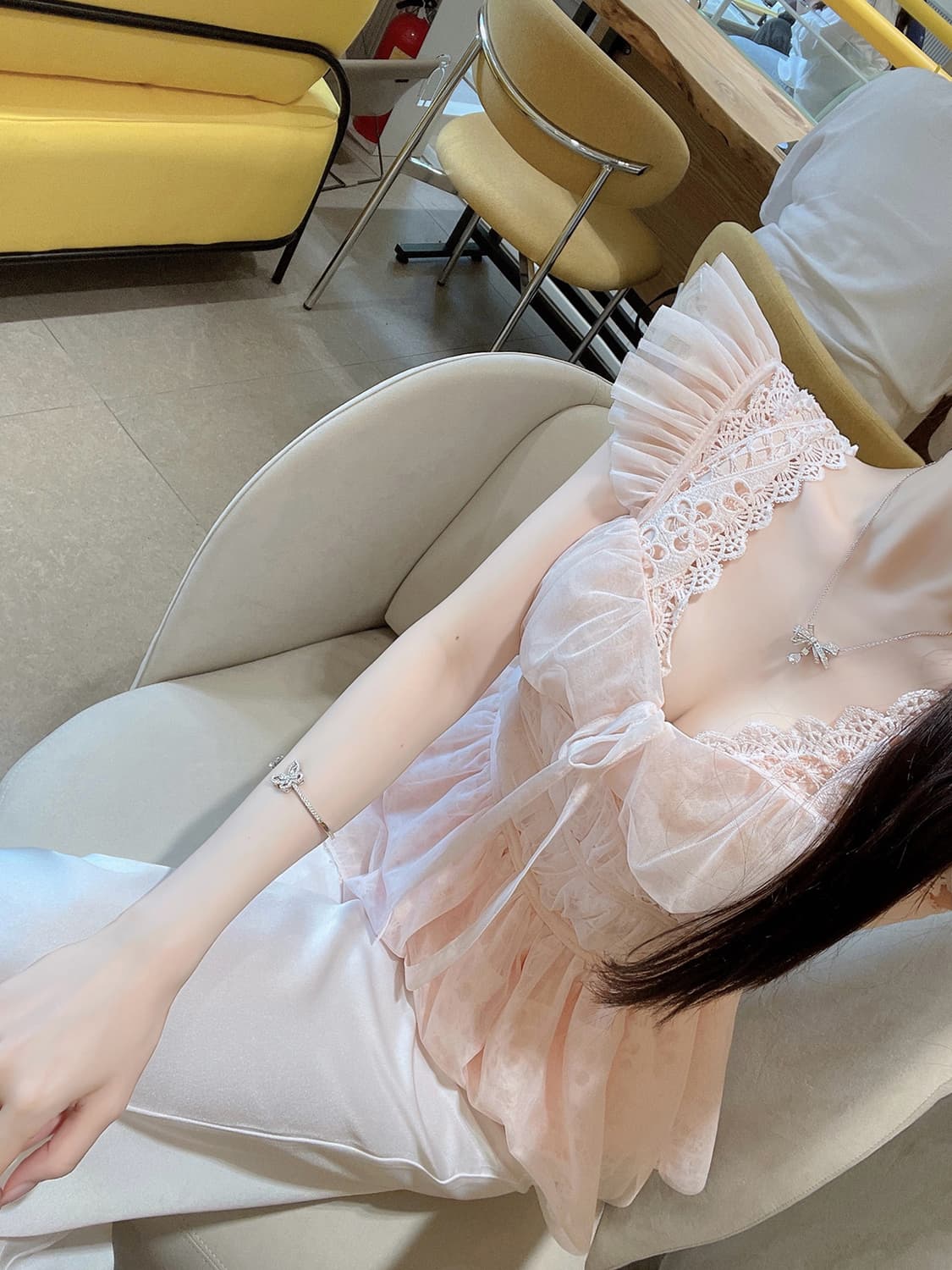 미엘르 - 피오레니아 나시 블라우스S 상품이미지4