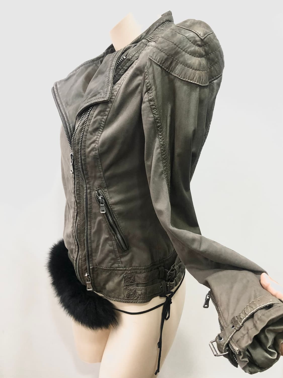 JESSI New York sheepskin leather jacket 상품이미지4