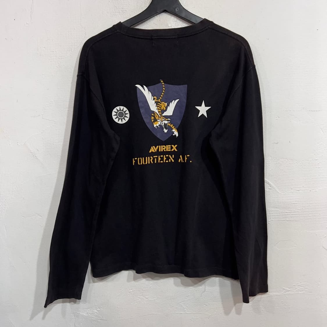 아비렉스 윙타이거 프린팅 롱슬리브 상품이미지3