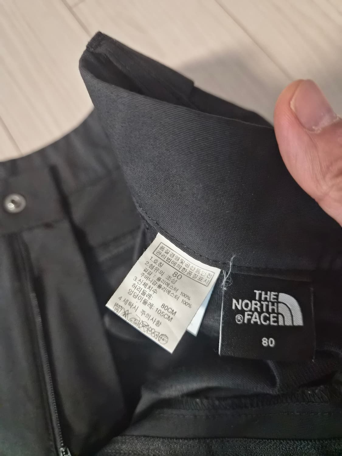 [정품] 노스페이스 남성 테크니컬 슬랙스/팬츠 블랙 (사이즈 80) 상품이미지2