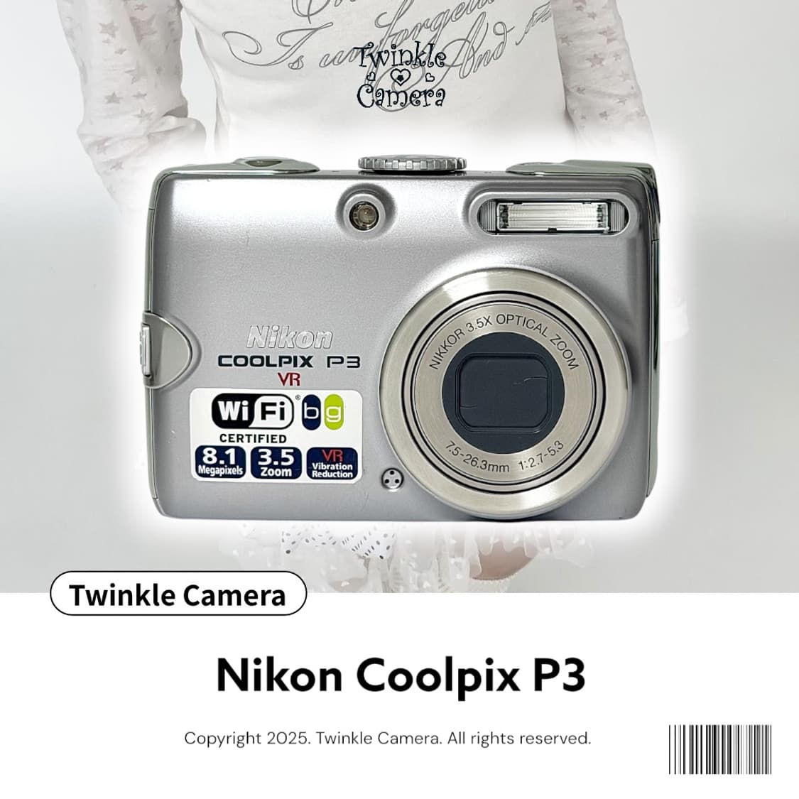 (희귀⚡️) Nikon 니콘 쿨픽스 P3 (p4) 상품이미지1