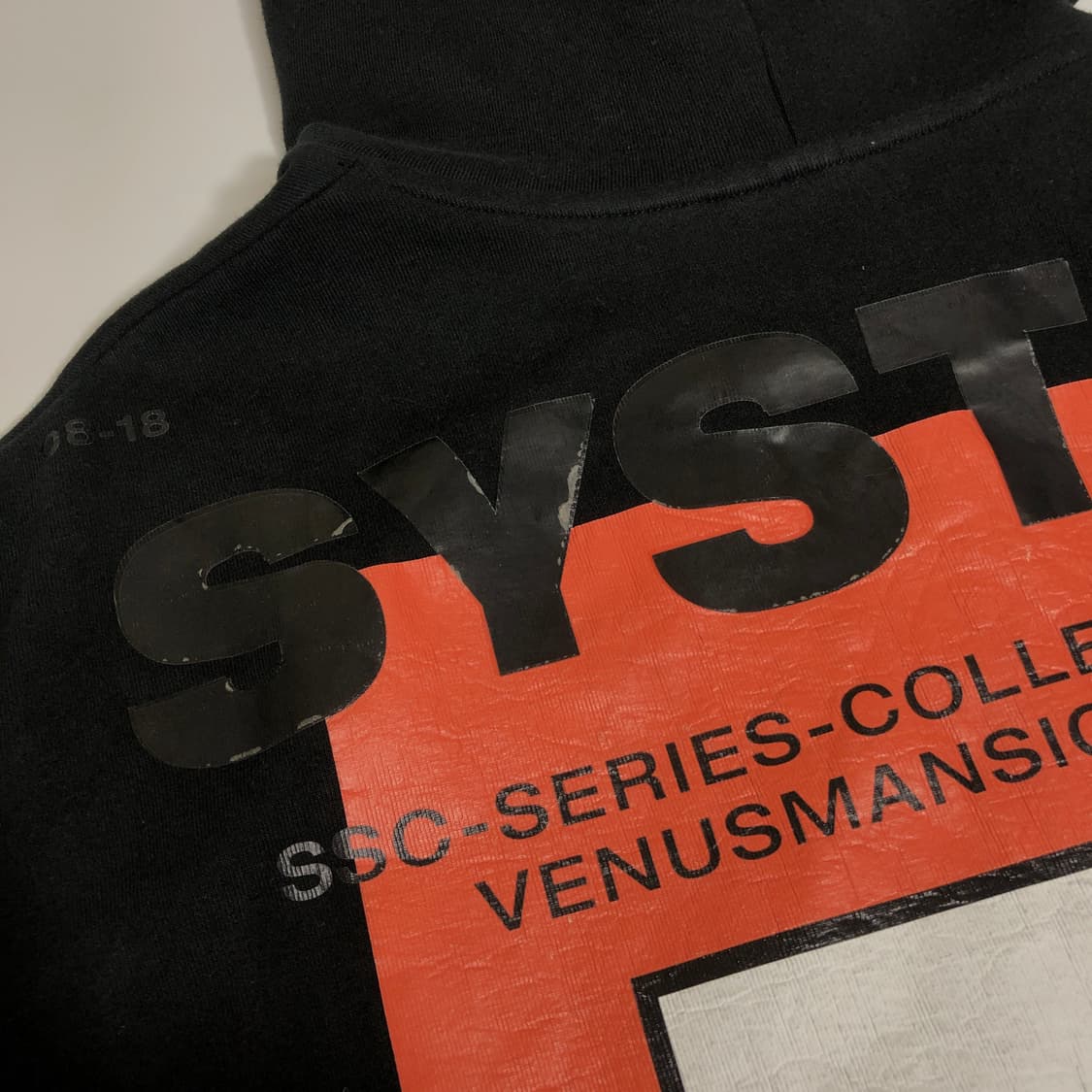 시스템 SSC 사이드집업 후드티 m 상품이미지7