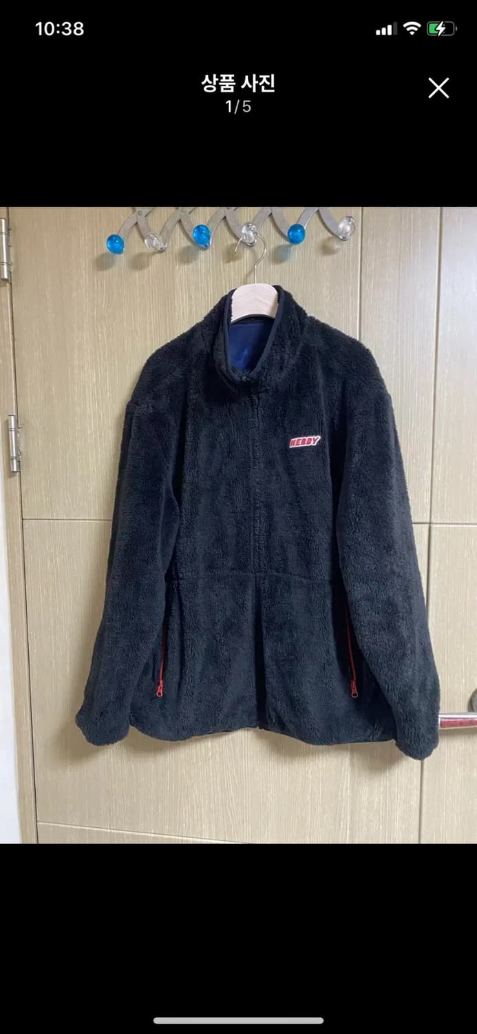[NERDY] 널디  리버서블 플리스 집업  자켓 S사이즈 상품이미지1