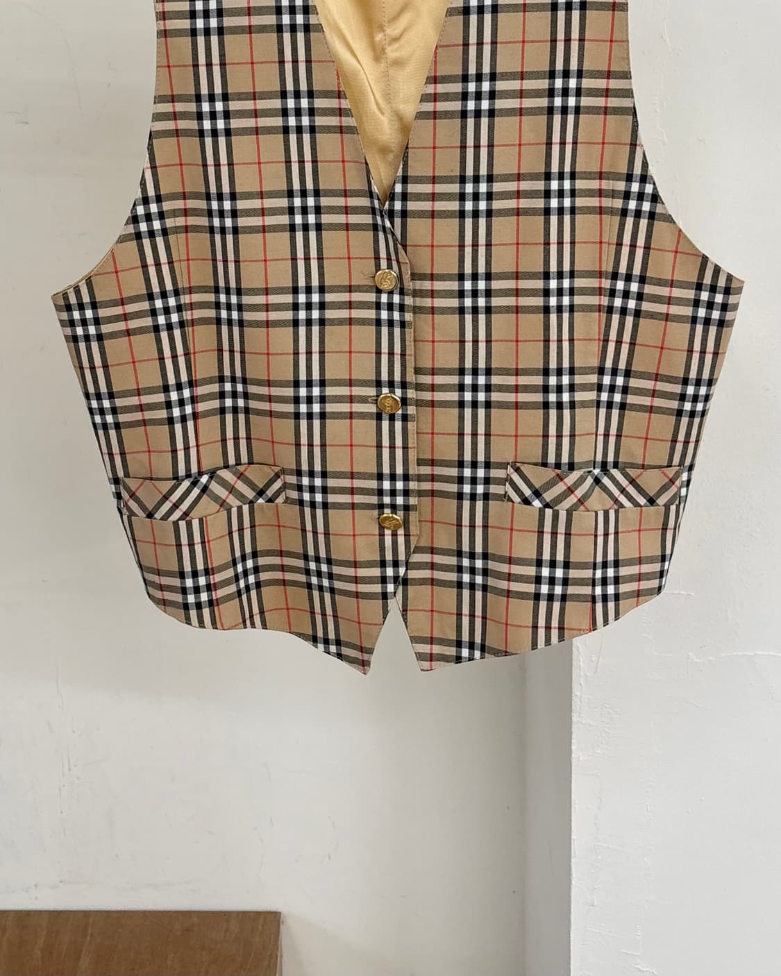 버버리 노바 체크 테일러드 베스트 상품이미지5
