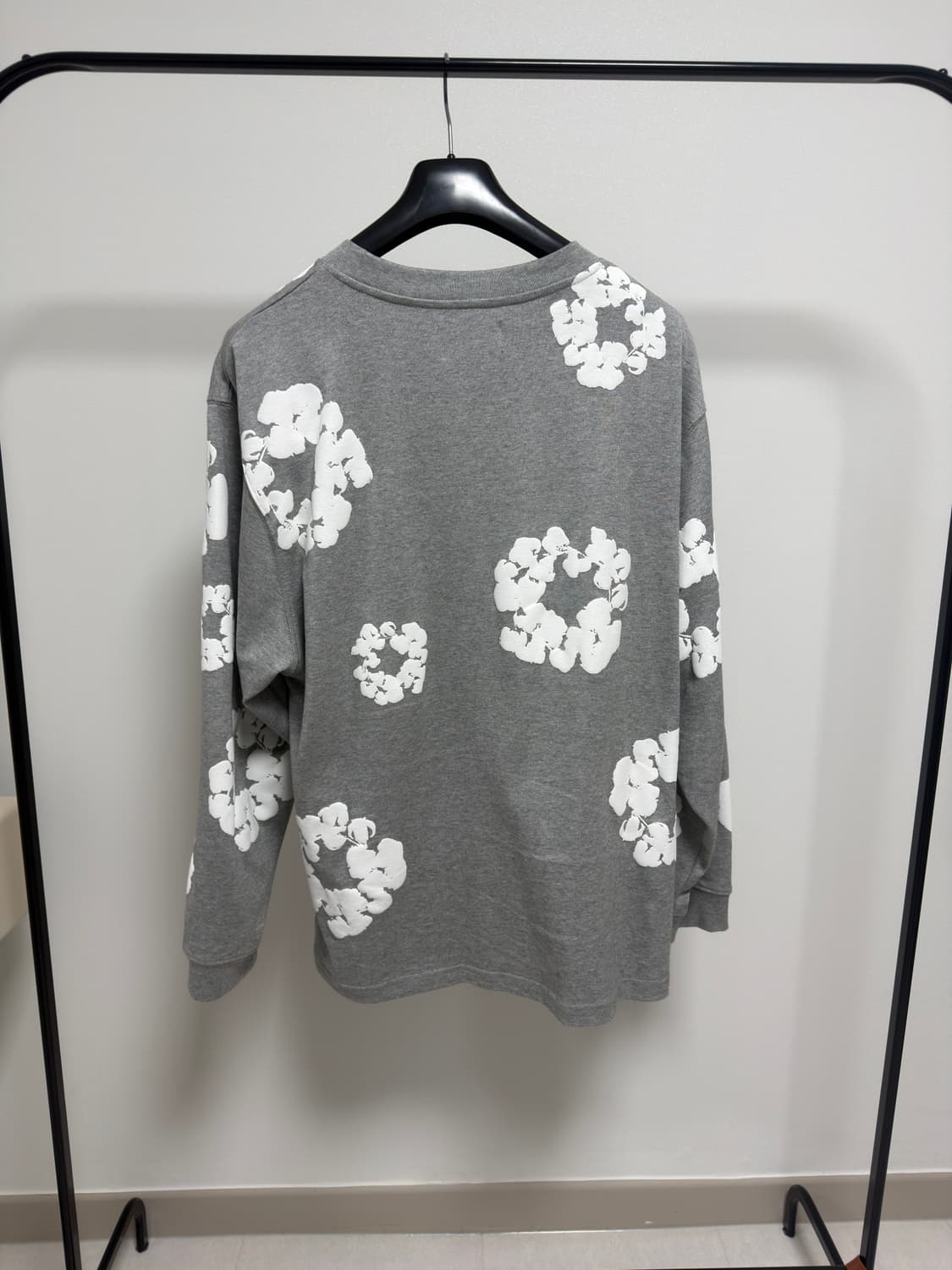 [1회착, XL] 데님티어스 코튼 리쓰 롱 슬리브 상품이미지4