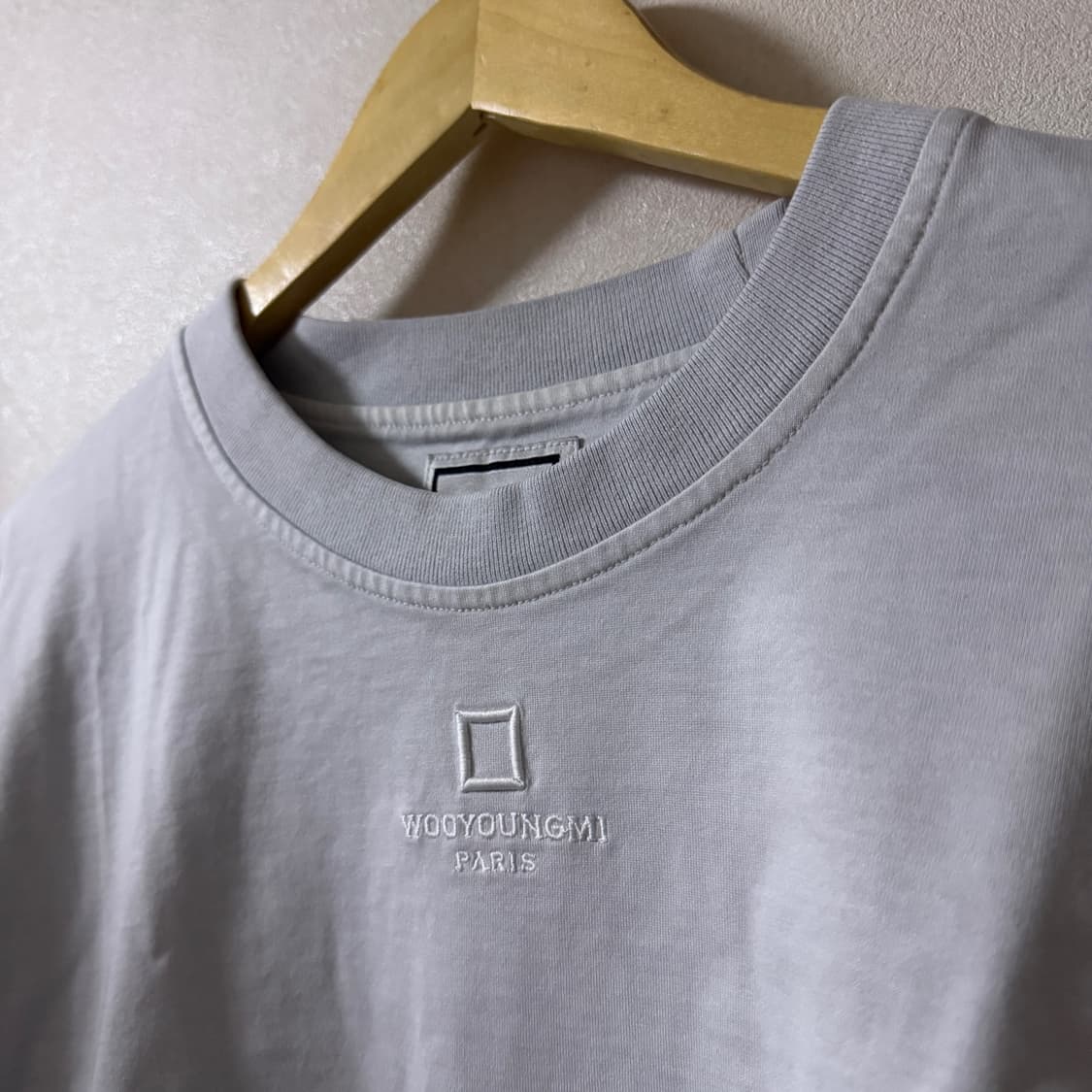 우영미 파리 남성 오버핏 플레이트 반팔티셔츠 52  상품이미지10