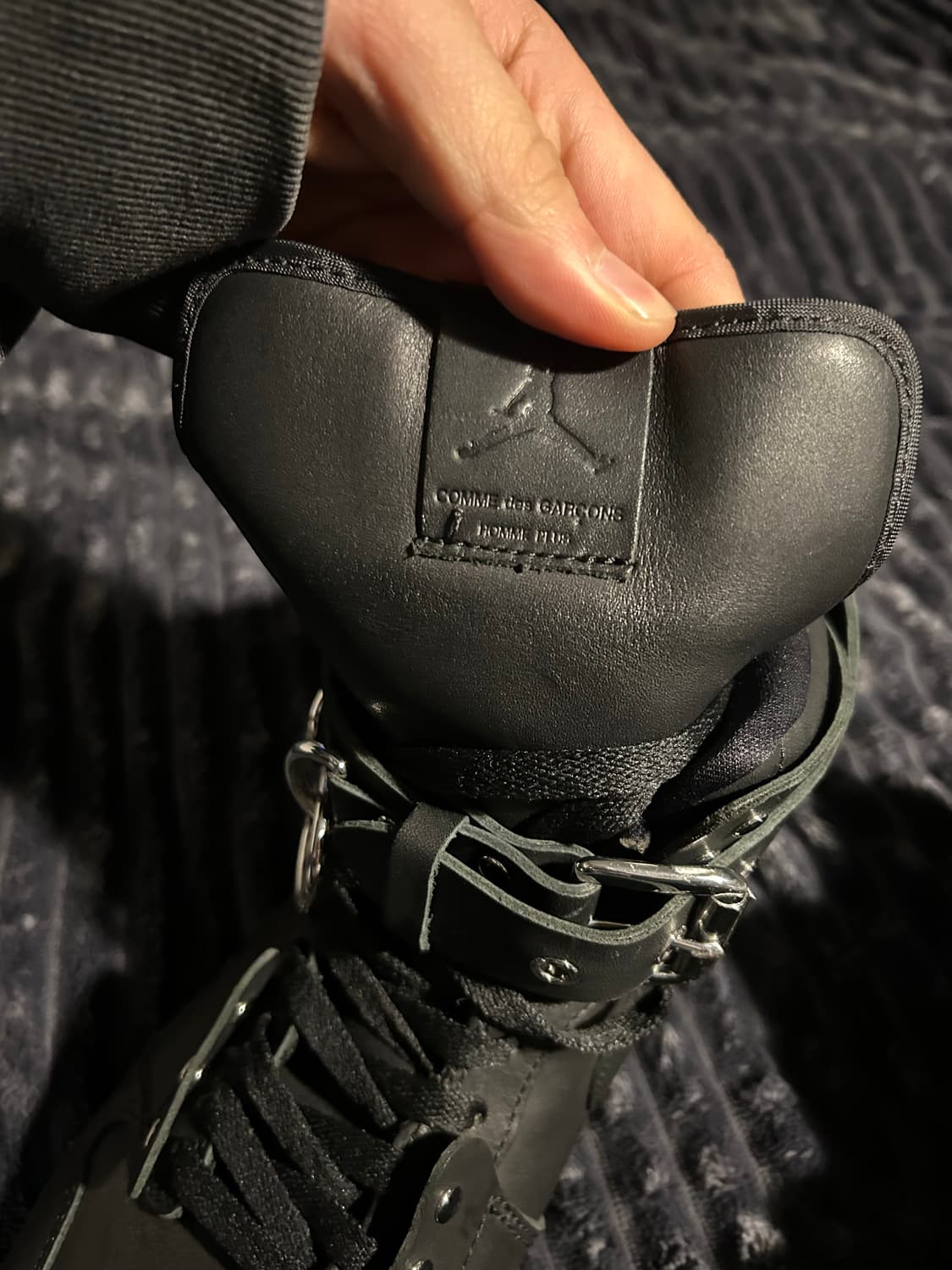 꼼데가르송 옴므플러스 조던1 벨트 하이탑 상품이미지2