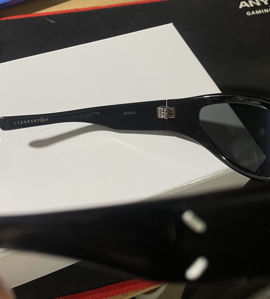 젠틀몬스터 마르지엘라 MM003 선글라스 블랙 상품이미지2