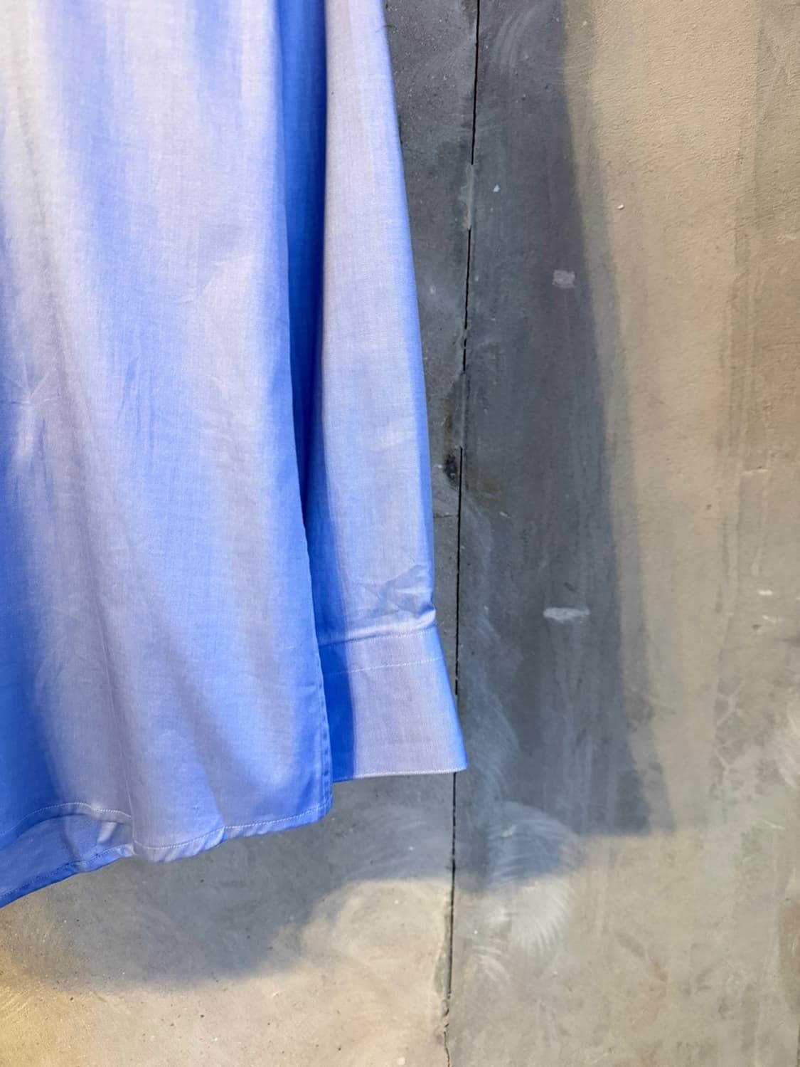 비스포크 오픈칼라넥 셔츠 슬림100 상품이미지5