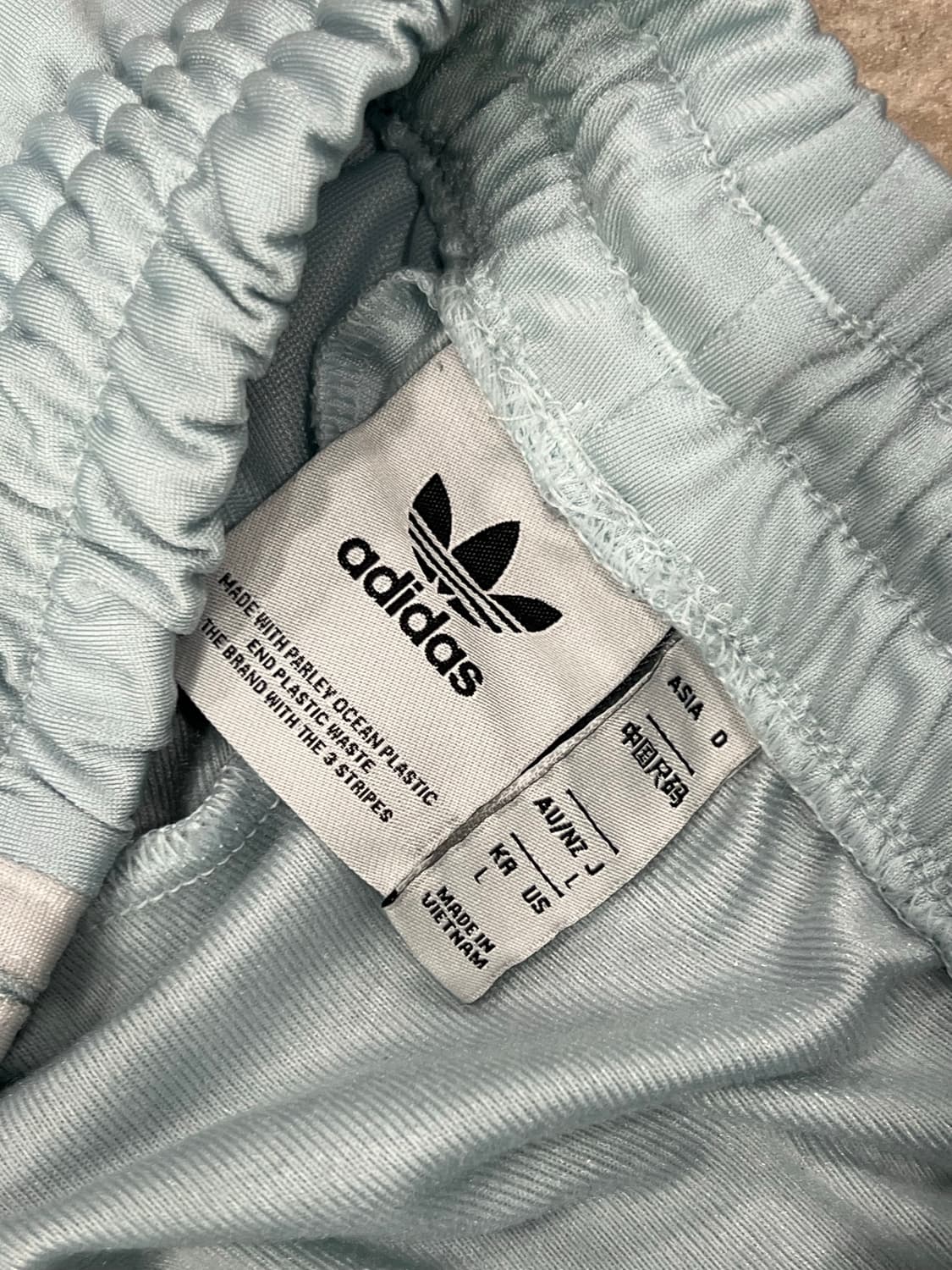 아디다스 파이어버드 트랙 팬츠 스카이블루 상품이미지5