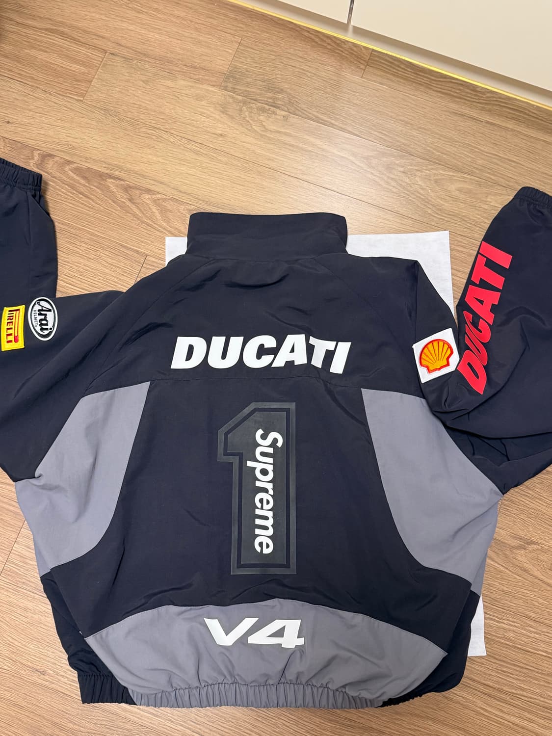 슈프림 두카티 트랙 자켓 블랙 m 상품이미지3