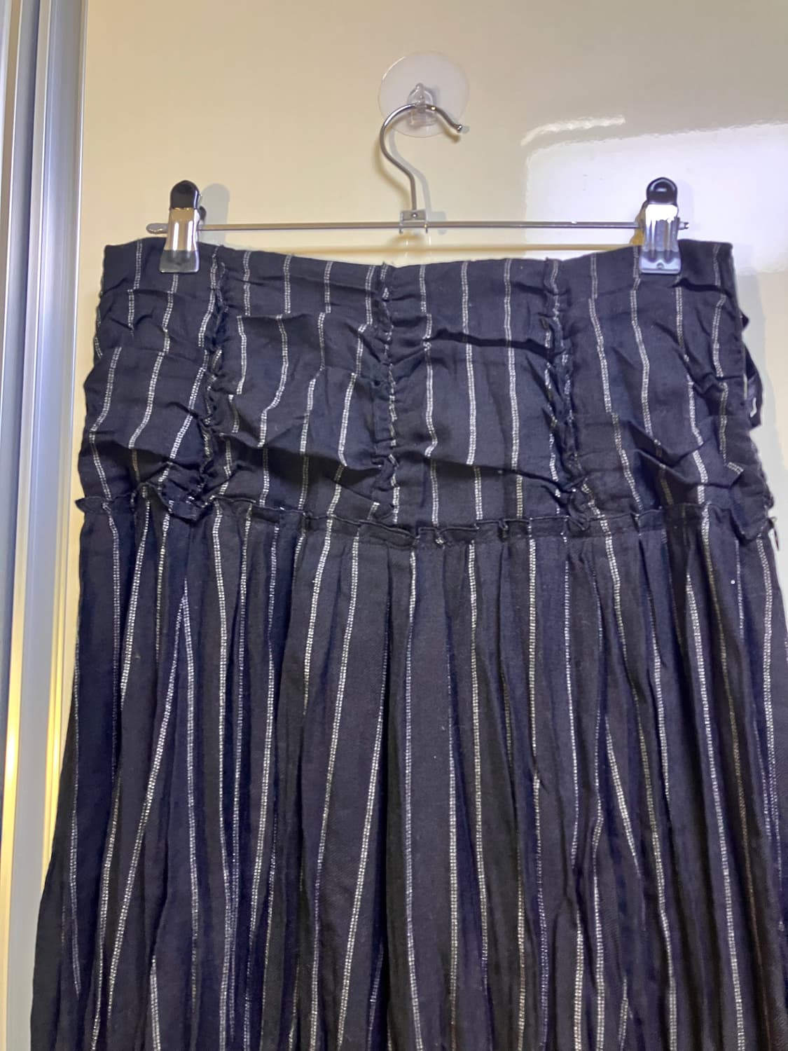 빈티지 셔링 롱스커트 상품이미지1