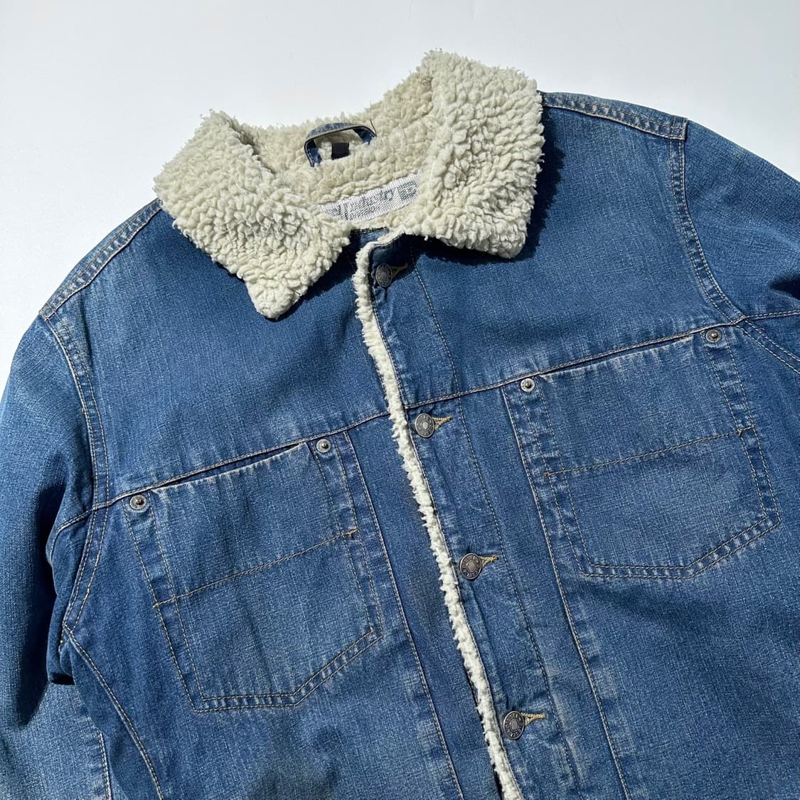 디젤 쉐르파 데님 트러커 자켓 상품이미지3