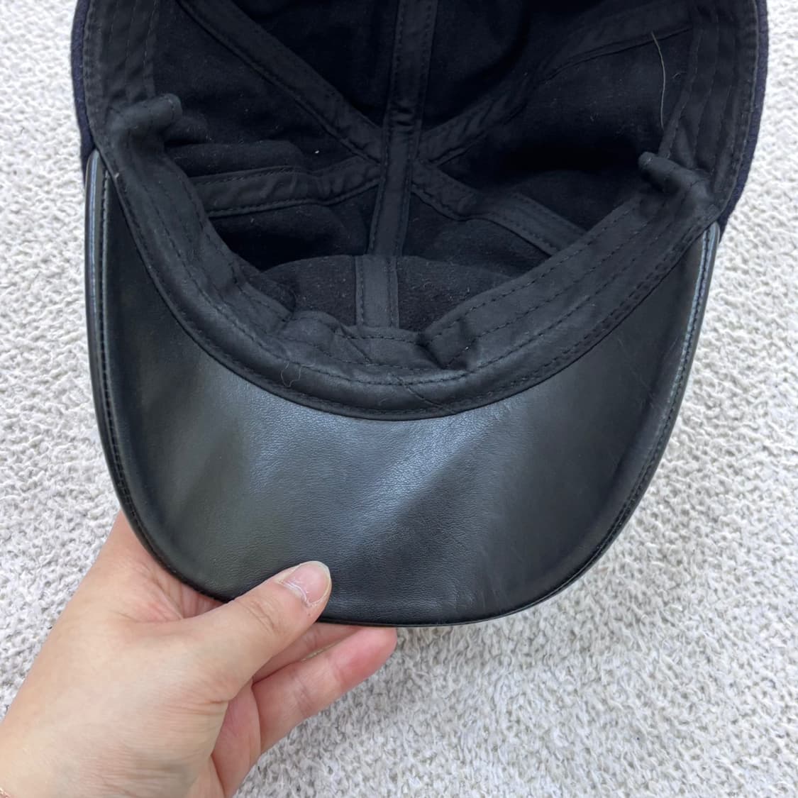 F 라코스테 로고 헌팅캡 0423E 상품이미지5