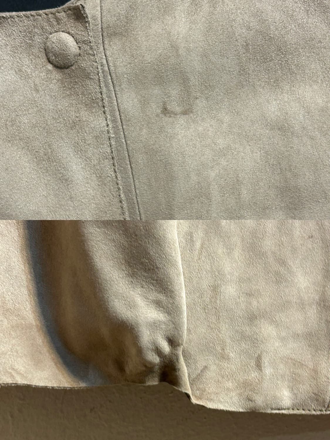 위켄드 막스마라 베이지 스웨이드 자켓 상품이미지10