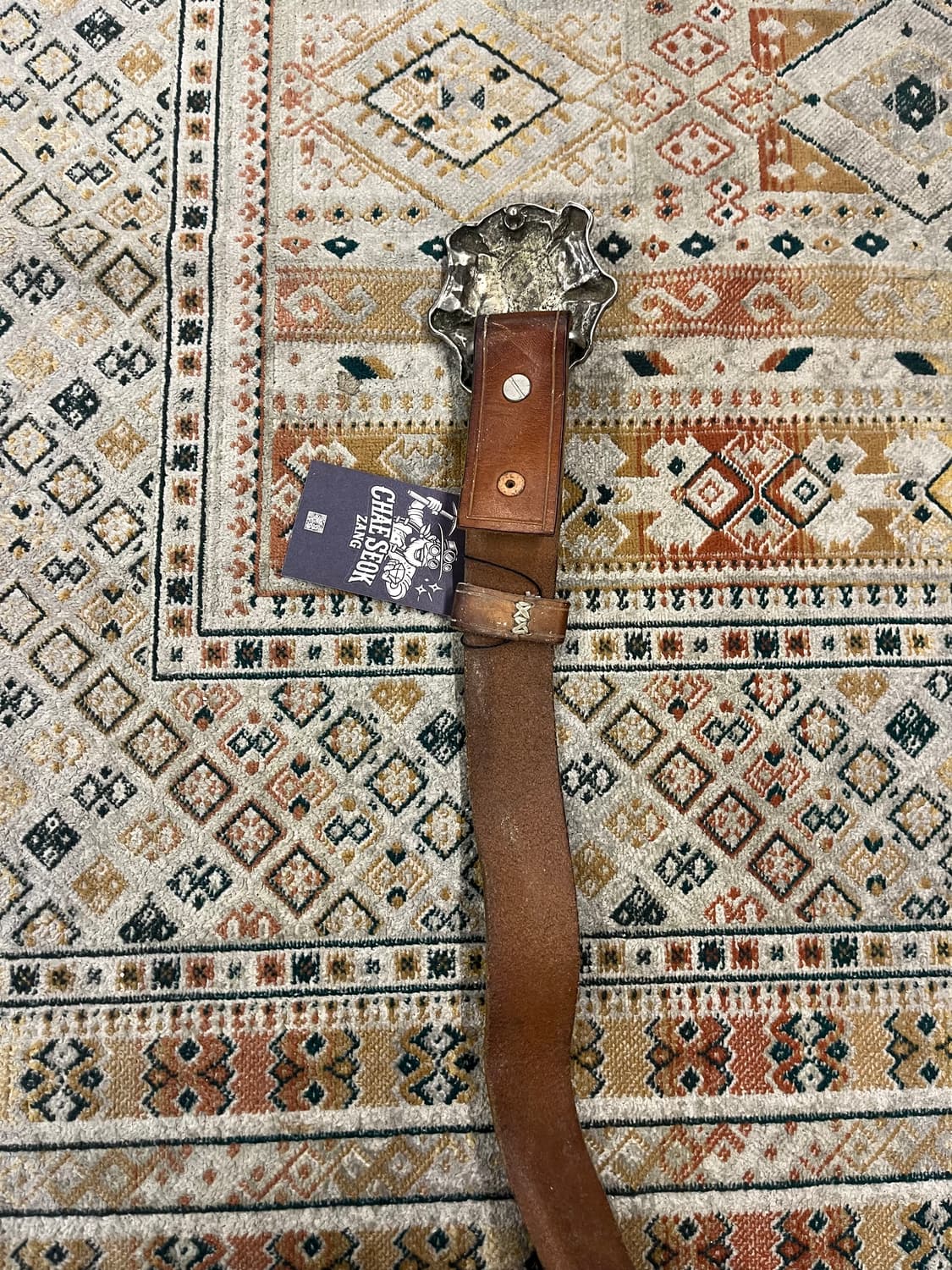 빈티지 레더 벨트 브라운 #csz3030 상품이미지7