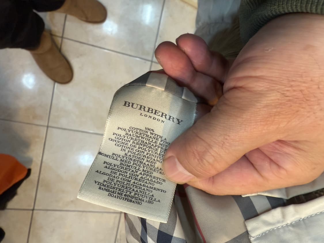 100 정품 버버리 블루종 팝니다 상품이미지5