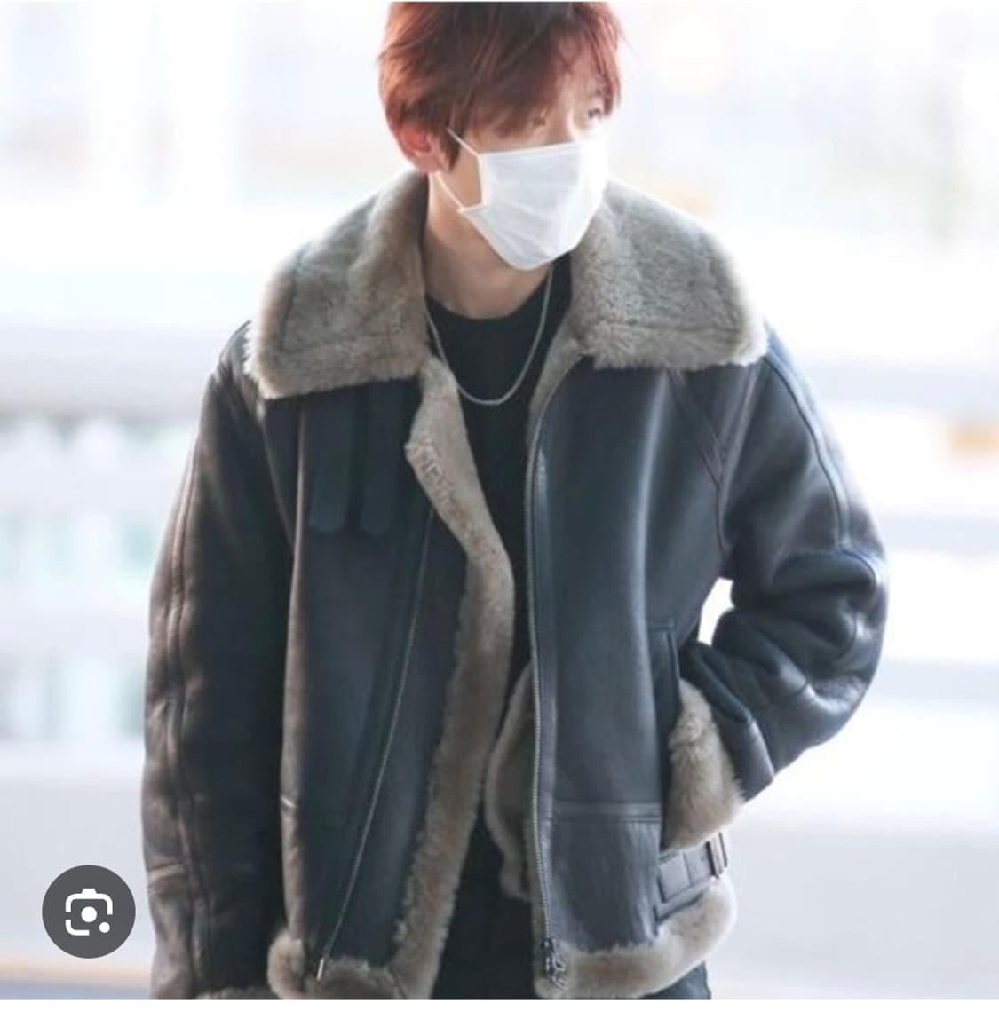 솔리드옴므 램스킨 무스탕 52 105 110 양가죽 시어링 자켓 XL 상품이미지9