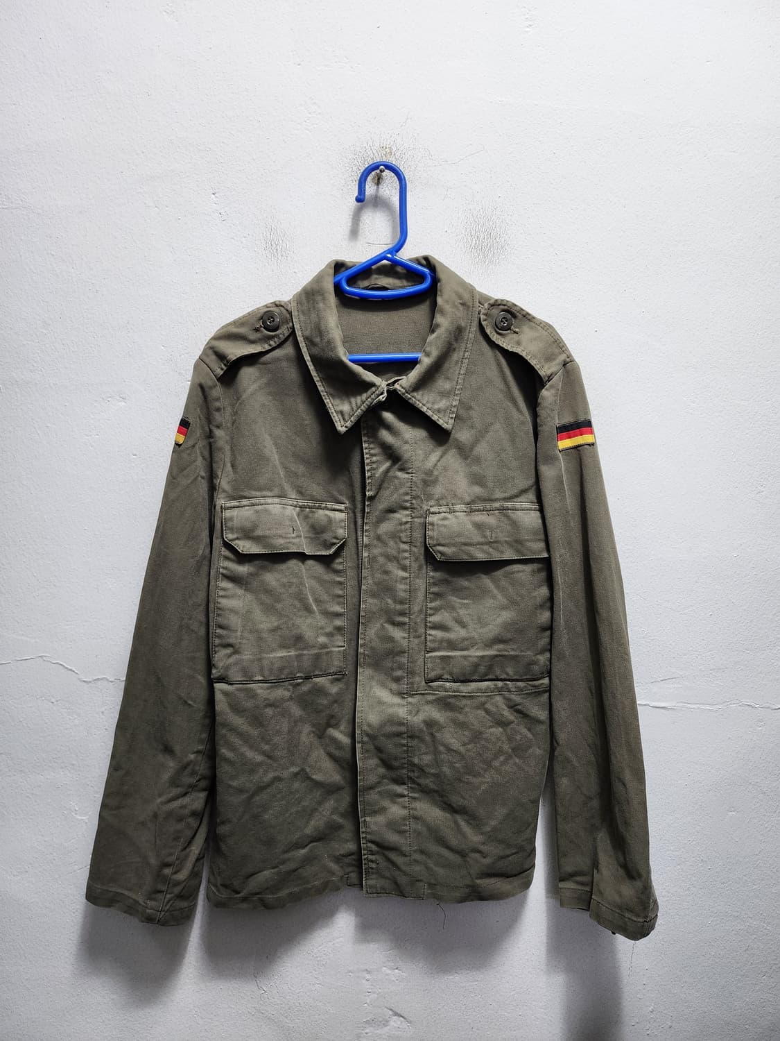 독일군 90s 밀리터리 셔츠 상품이미지1