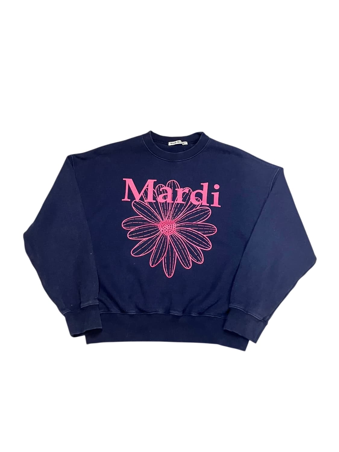 마르디 메크르디 맨투맨 네이비 M  #csz2803 상품이미지3