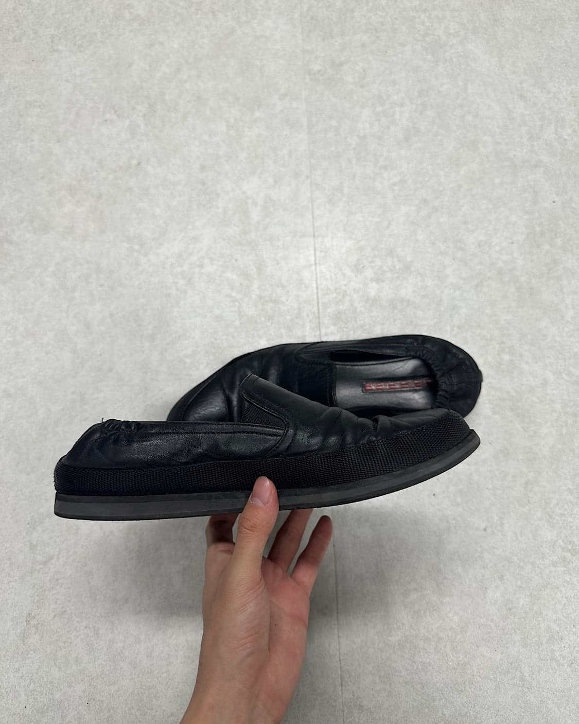Prada leather slip-on 상품이미지4