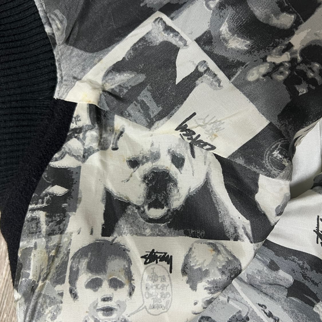 스투시 25주년 바시티 자켓 2005 상품이미지5