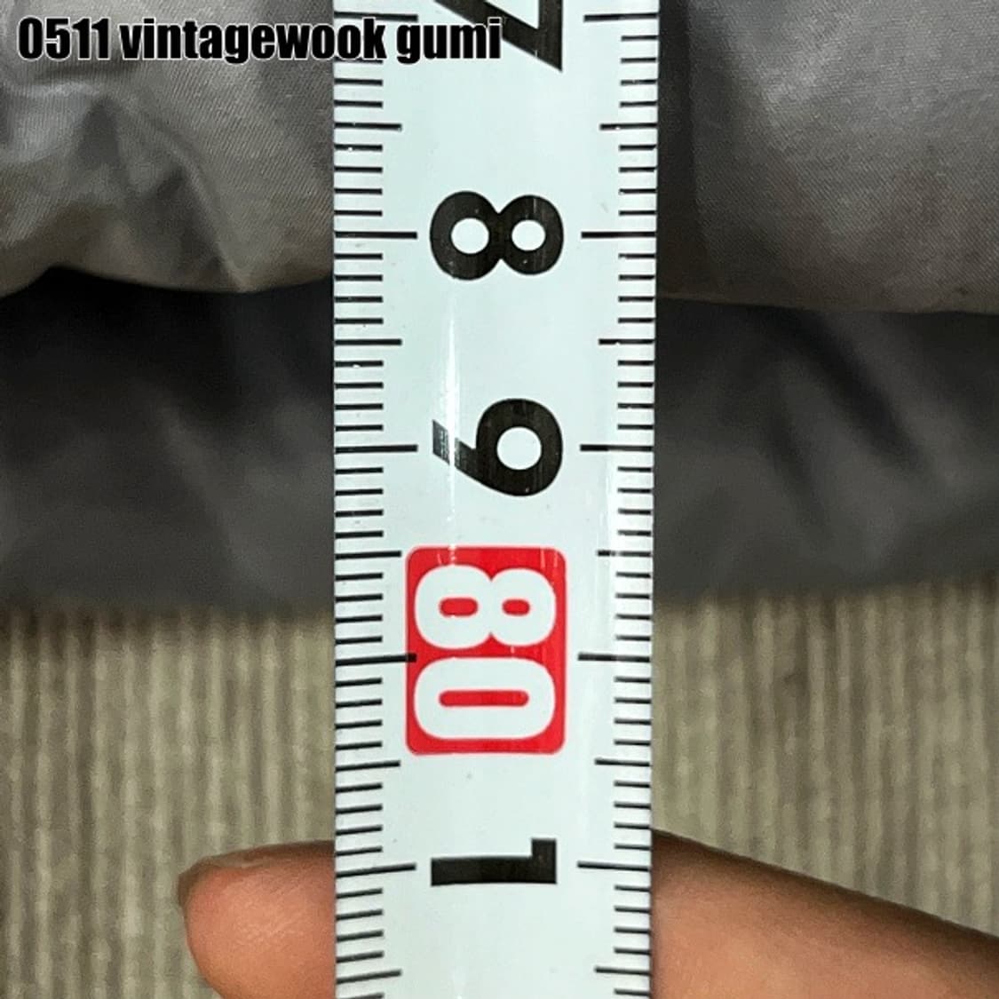 노스페이스 눕시 패딩 은갈치 105 상품이미지7