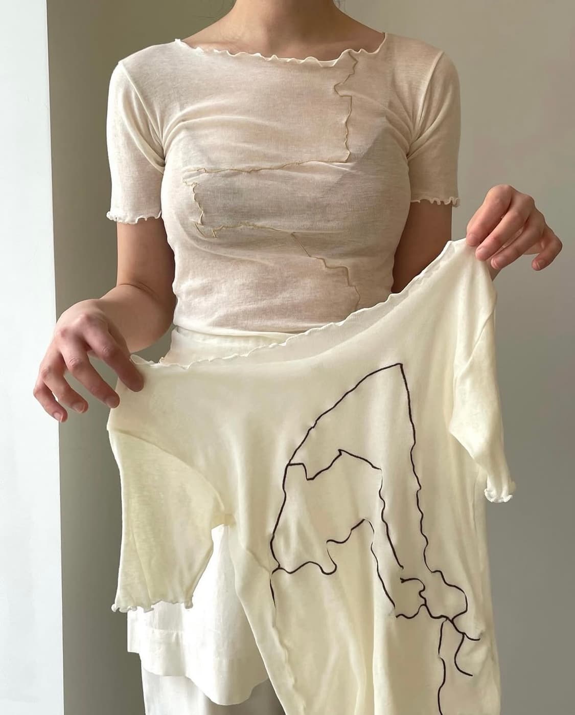 baserange Gerrymandered Tee 상품이미지1