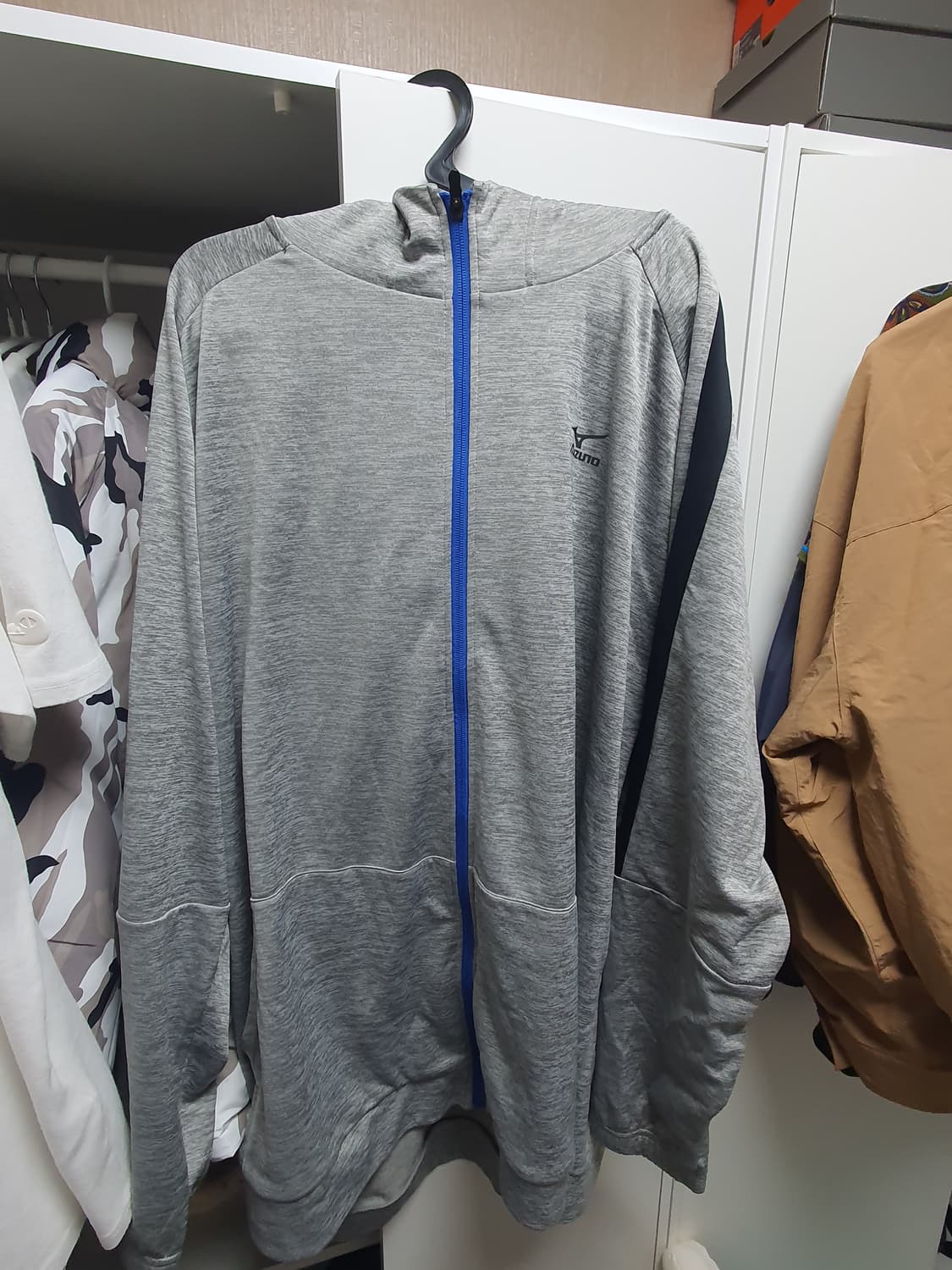 일본판 미즈노 후드집업 6 L 상품이미지1