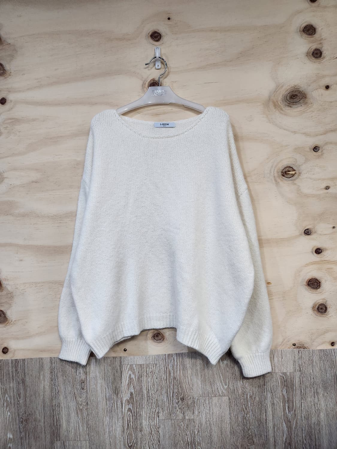 515) 라임하임 오버핏 니트 상품이미지1