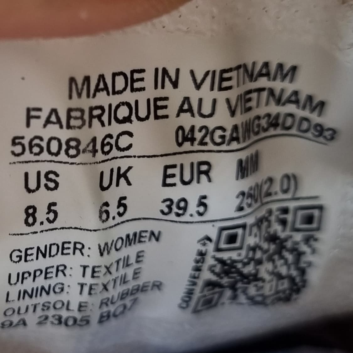 컨버스  리프트 캣프린트 하이탑250 상품이미지6