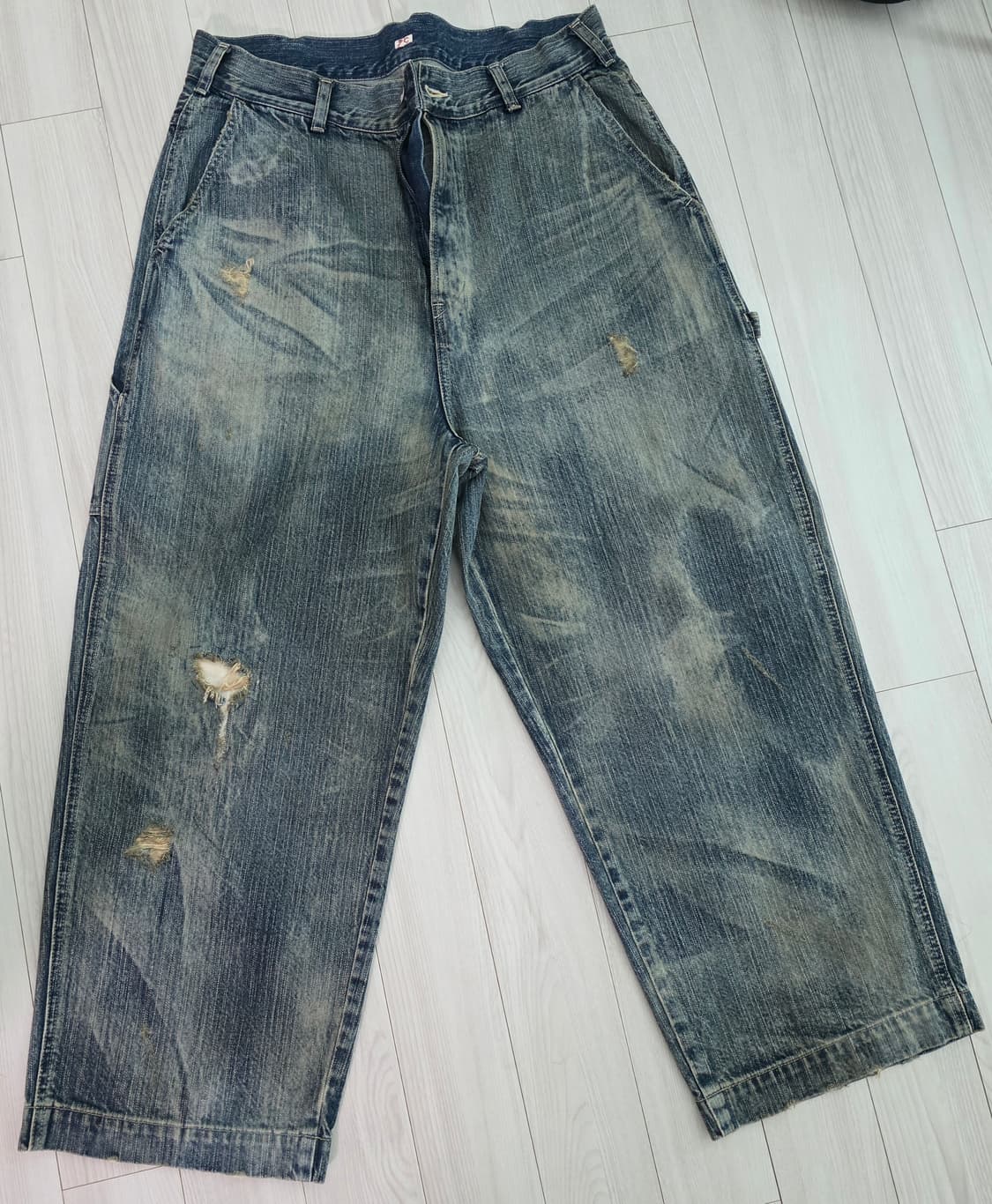 포터클래식 스테인백 데님 바지 M 사이즈 상품이미지8