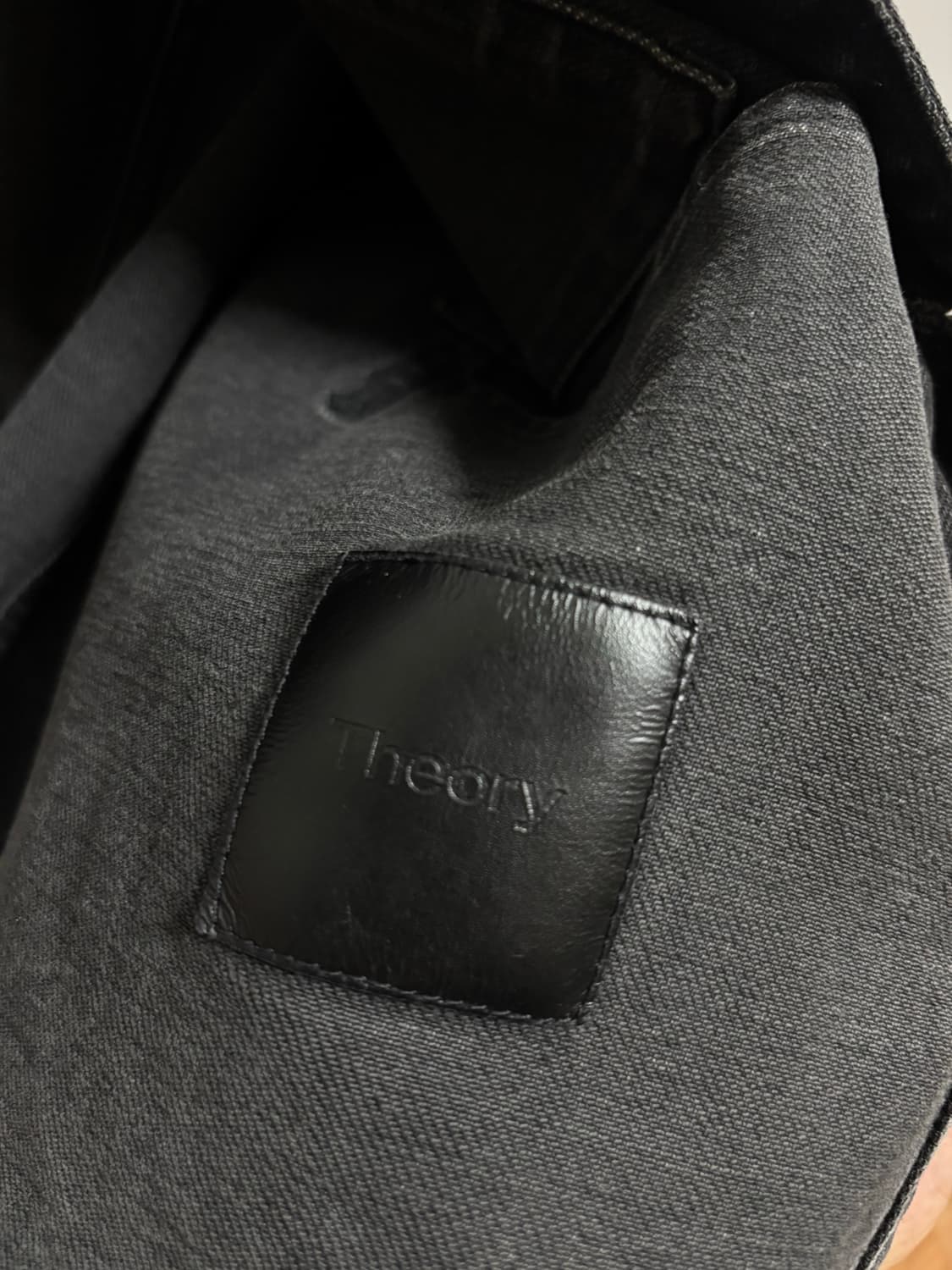 띠어리 흑청 트러커자켓 XL 상품이미지4