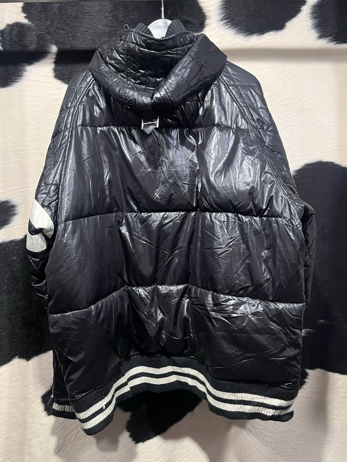오버핏 패치 글리터 패딩 상품이미지5