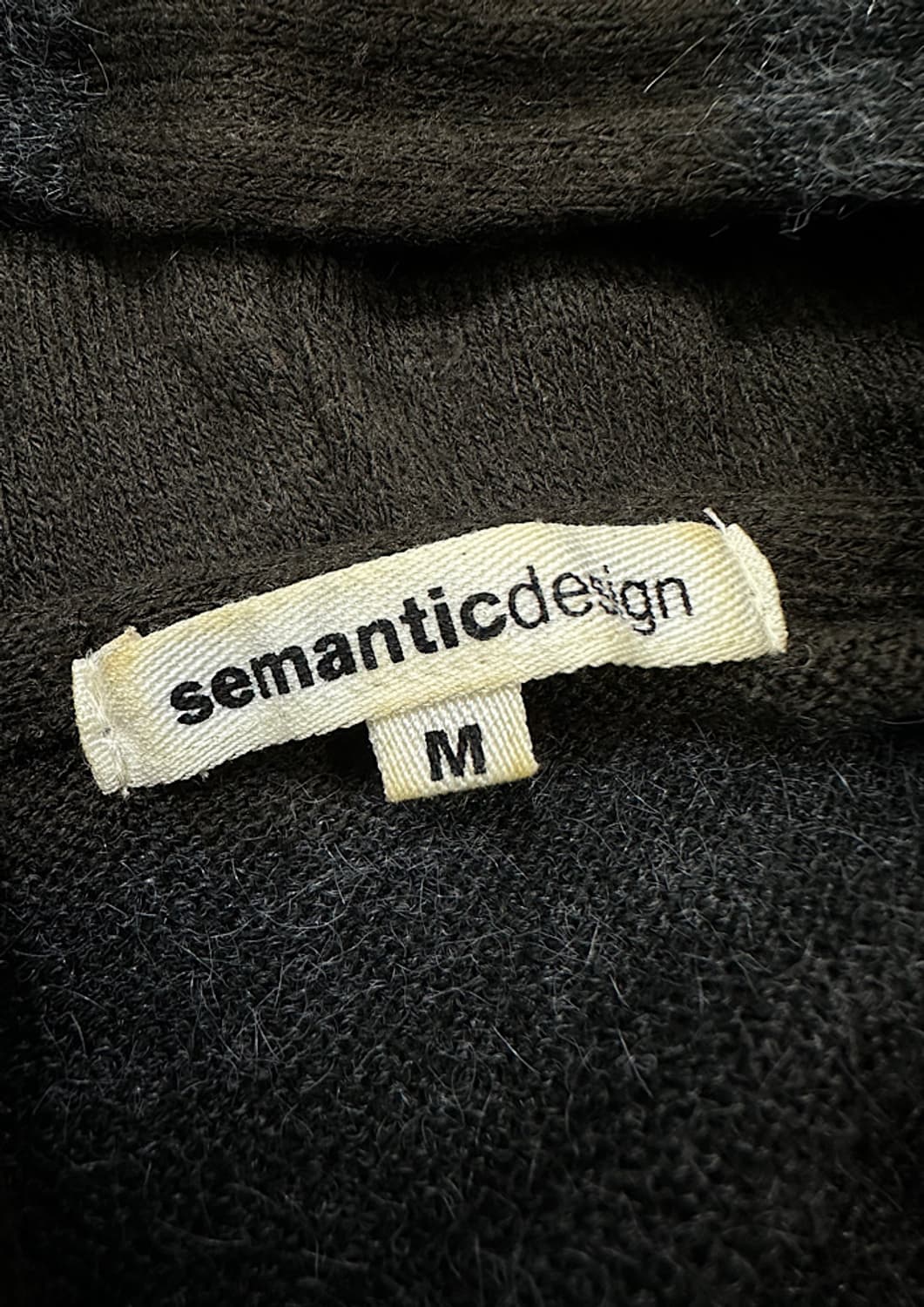 빈티지 니트 집업 후드  상품이미지2