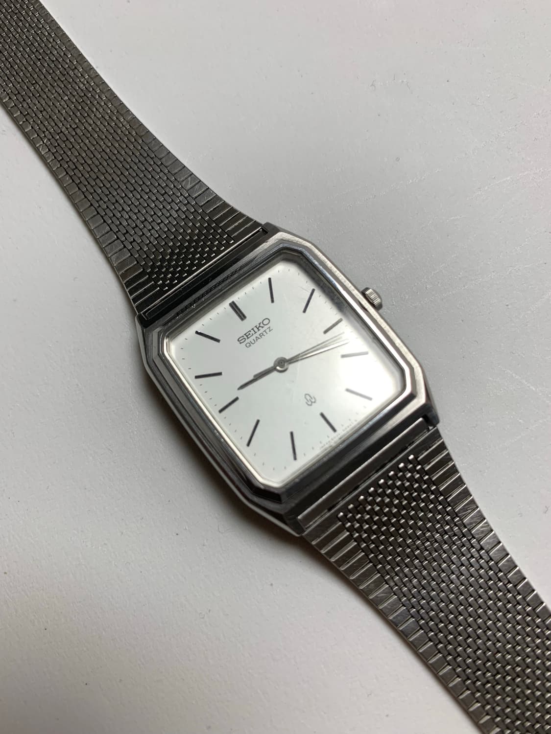 세이코 Seiko 쿼츠 스퀘어 상품이미지3