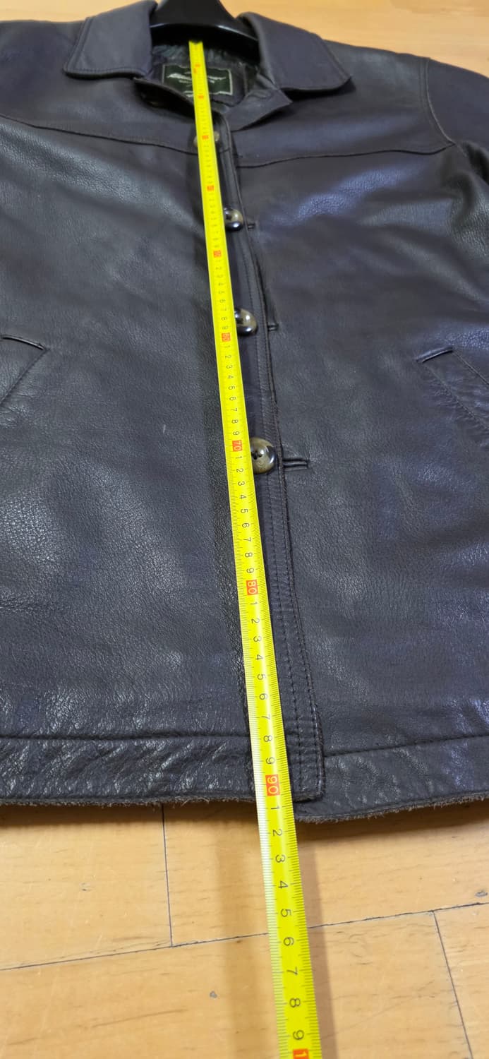 에디바우어 레더카코트 다크브라운 xl 상품이미지7