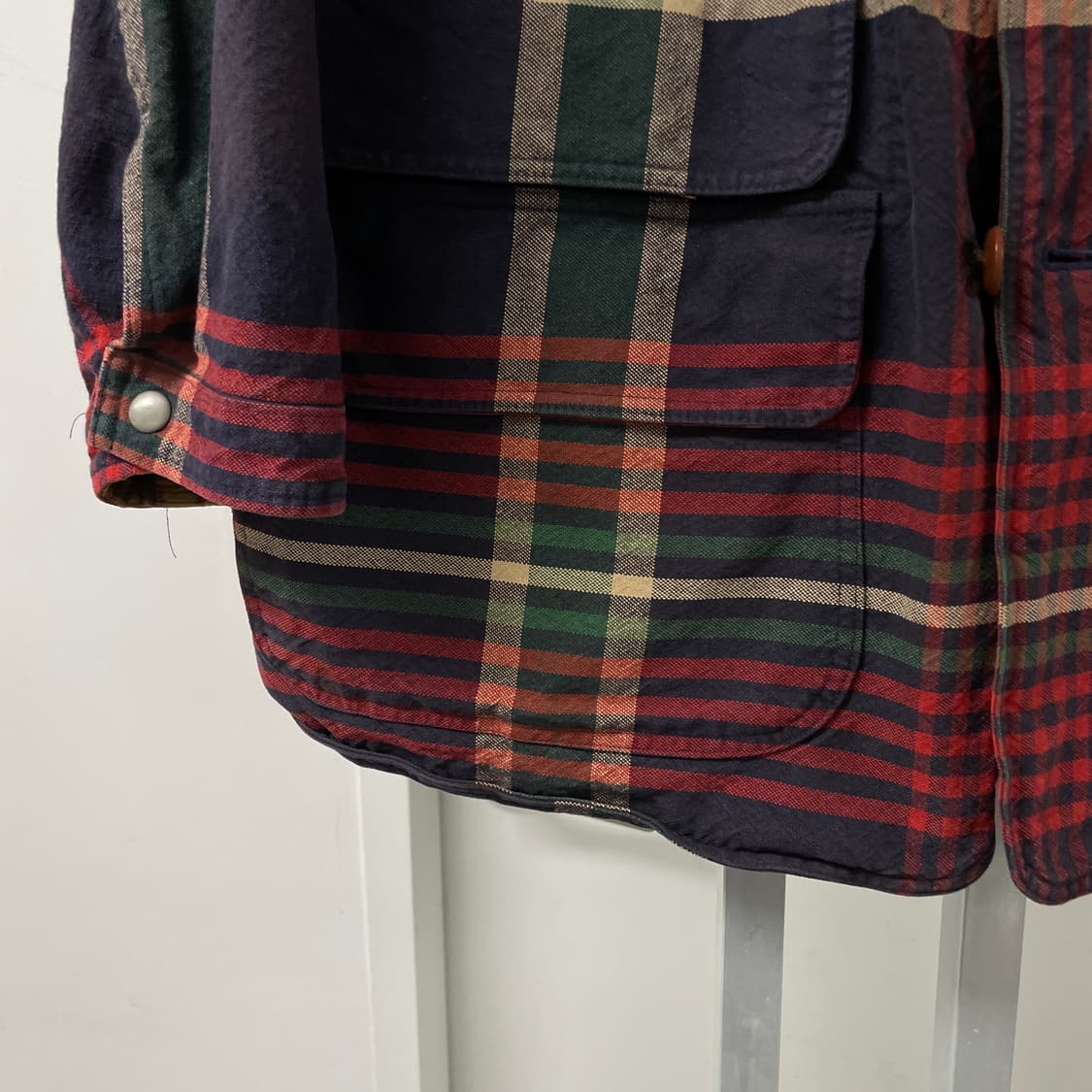 폴로 랄프로렌 체크 헌팅 자켓 L 상품이미지6
