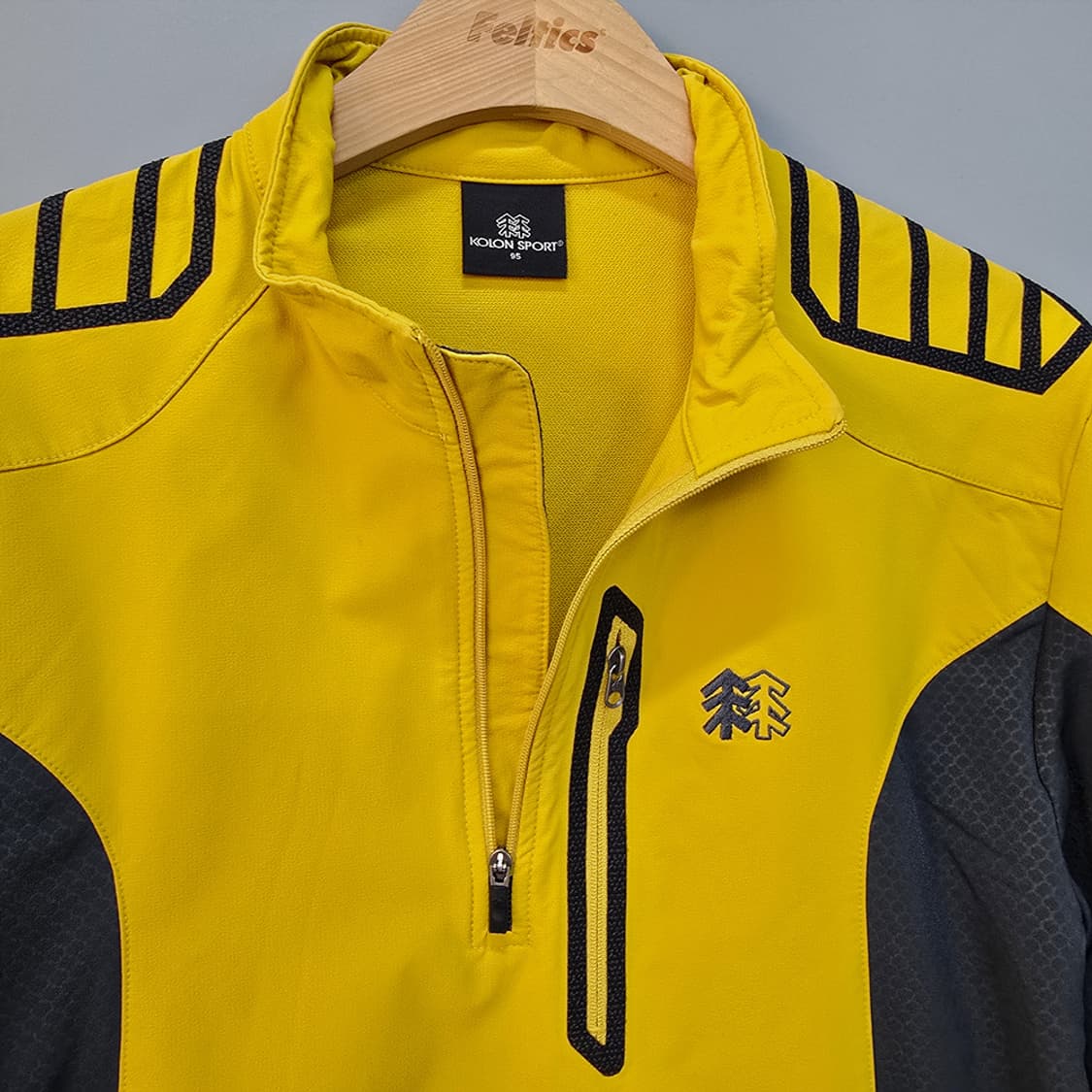 코오롱스포츠(KOLON SPORT) 기능성 반집업 티셔츠 95 상품이미지4