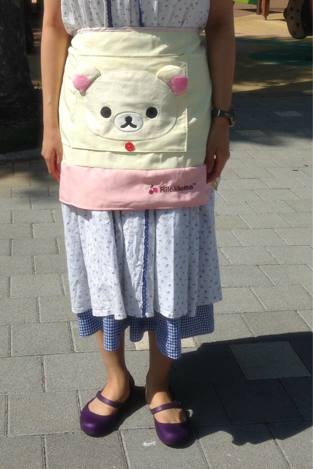 2012? 고전 코리락쿠마 앞치마 🍒 상품이미지3