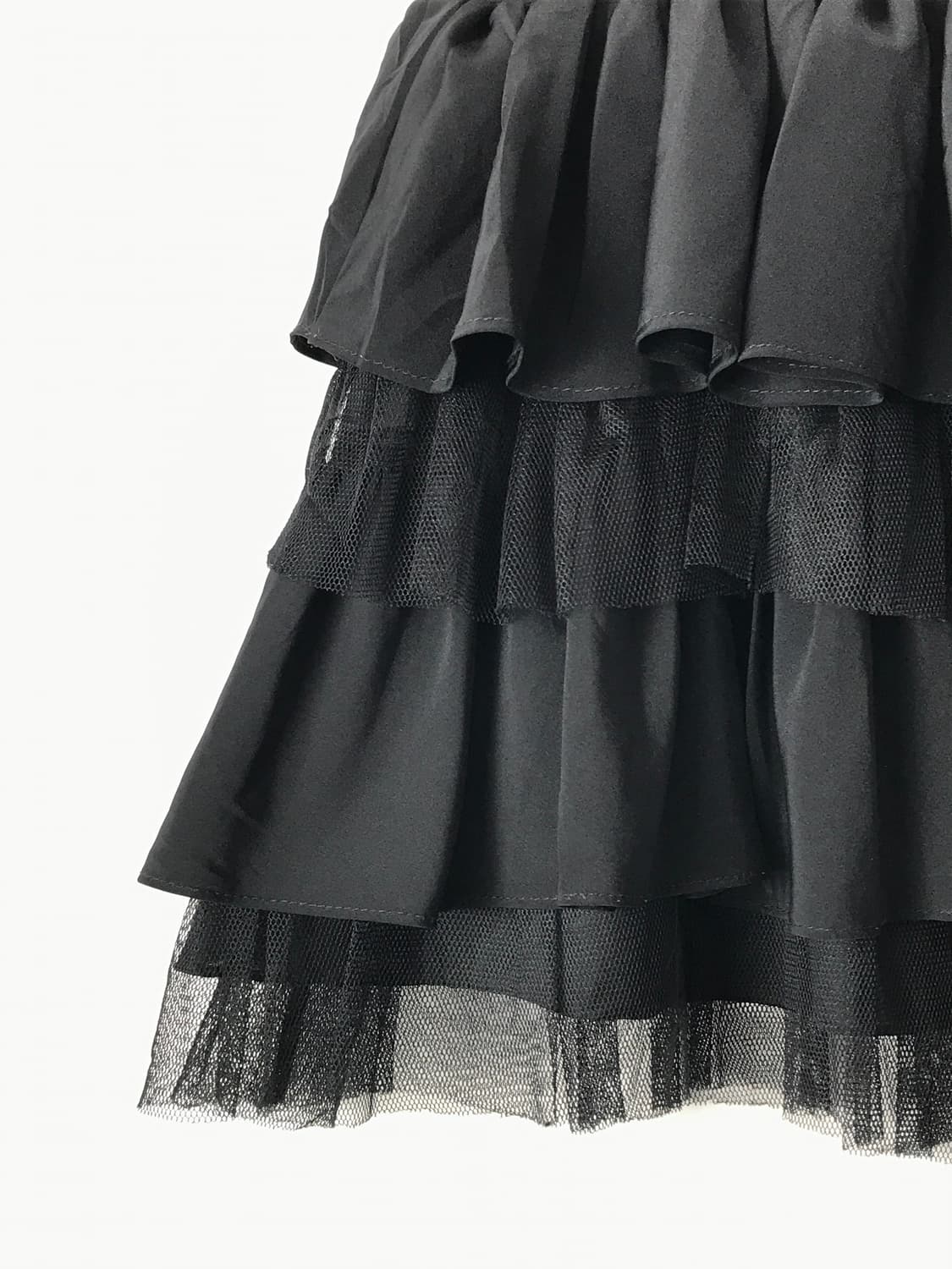 Creedence Gothic Punk Tiered Mini Skirt 상품이미지8