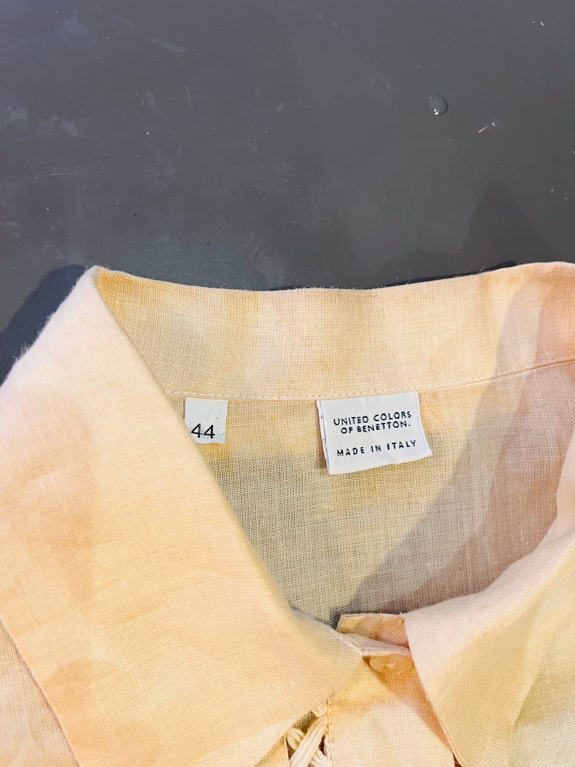 베네통 린넨 레이스 셔츠 (이탈리아제) 상품이미지5