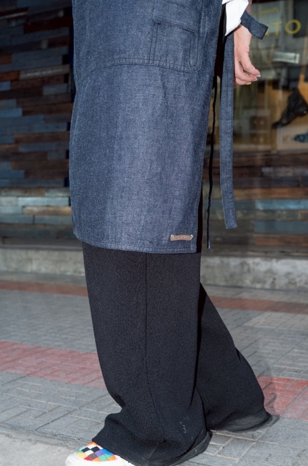 크롬하츠 데님 앞치마 상품이미지2