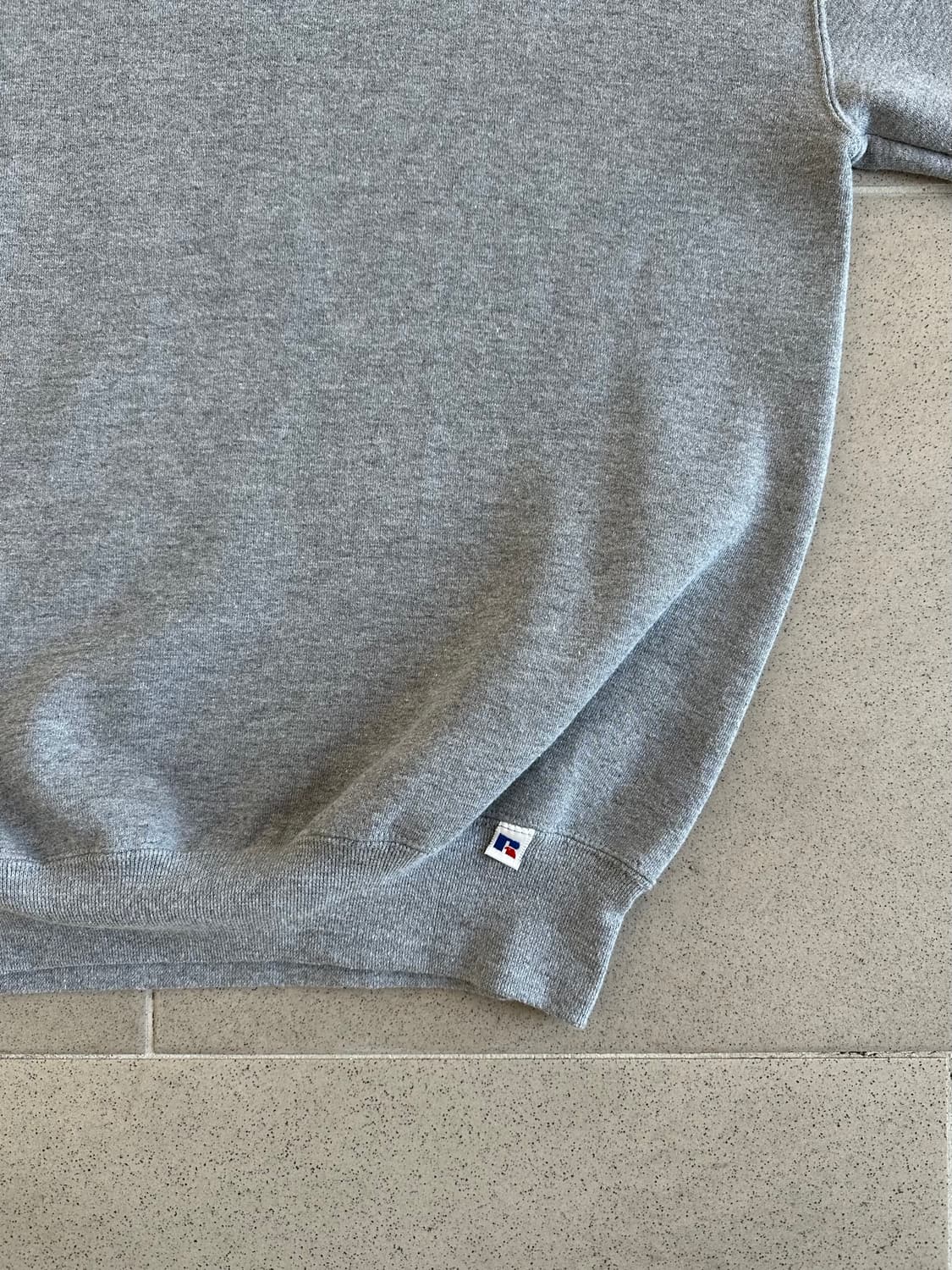 90s 빈티지 러셀 스웻셔츠 그레이 XL USA 상품이미지3