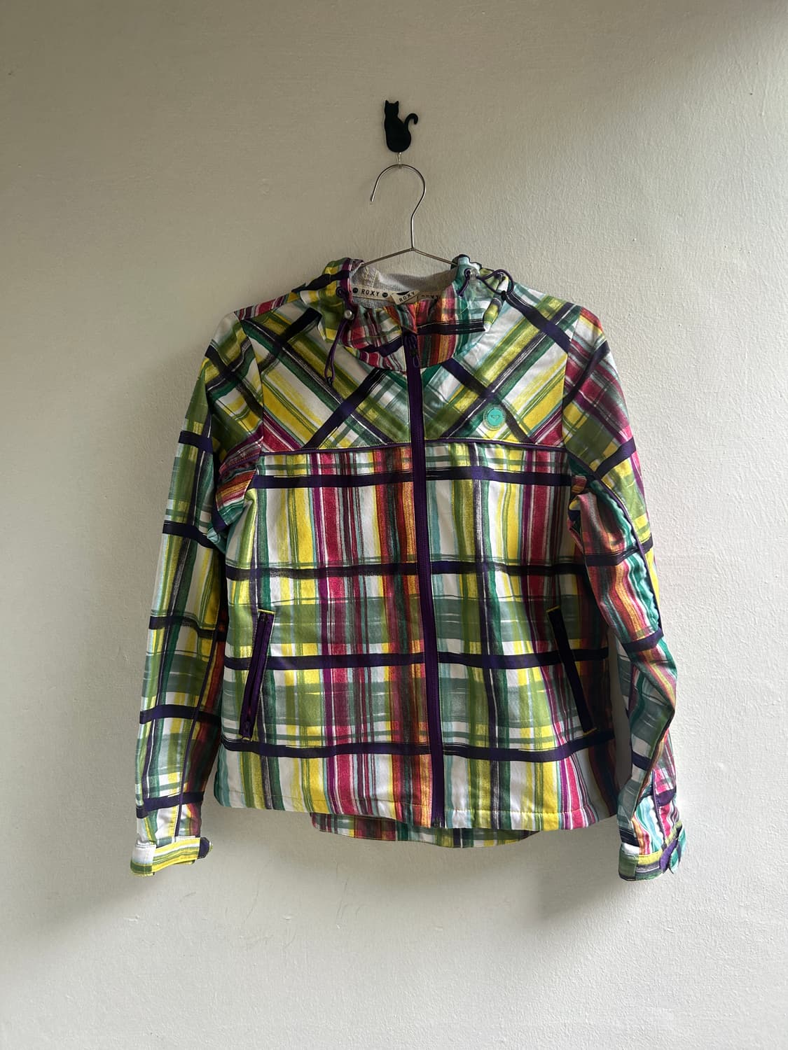 체크 바람막이  상품이미지1