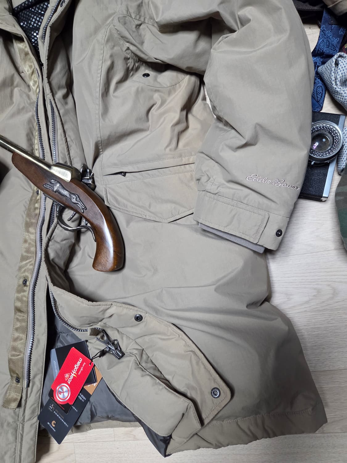 (새상품)EDDIE BAUER 에디바우어 구스다운 패딩 3XL 상품이미지6