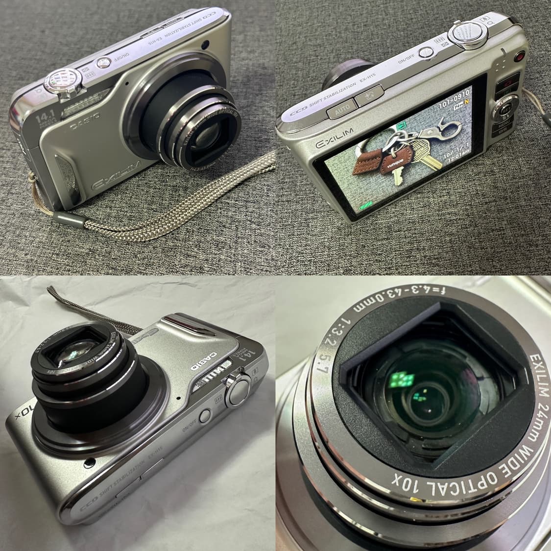 츄 디카 🩶 민트급 풀박 카시오 엑슬림 EX-H15  (메이크업모드) 상품이미지8