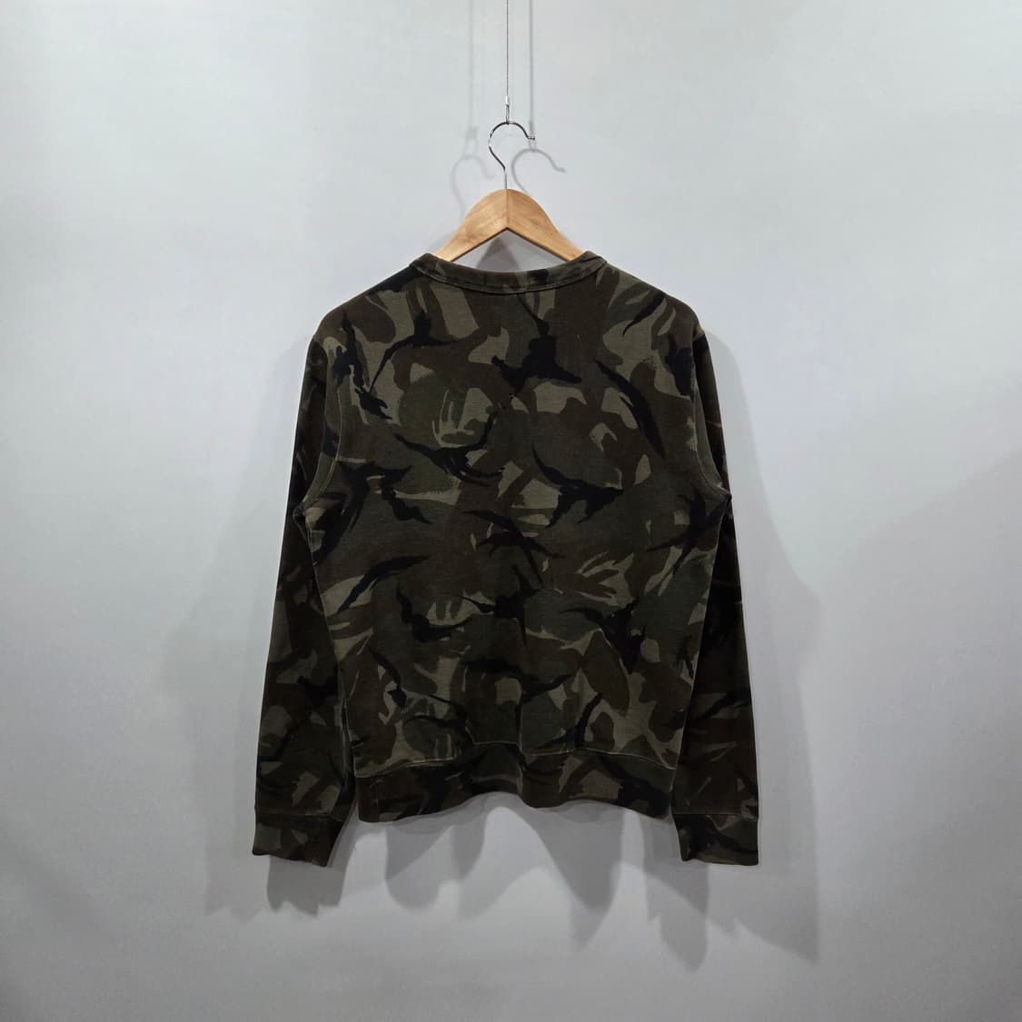 폴로랄프로렌 카모플라주 기모 스웻셔츠 M 상품이미지5